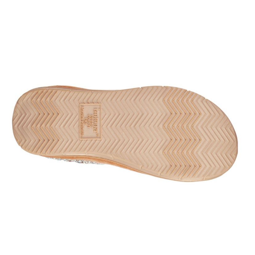 Womens Microsuede Clara Clog Slippers with Memory Foam and Indoor/Outdoor Sole