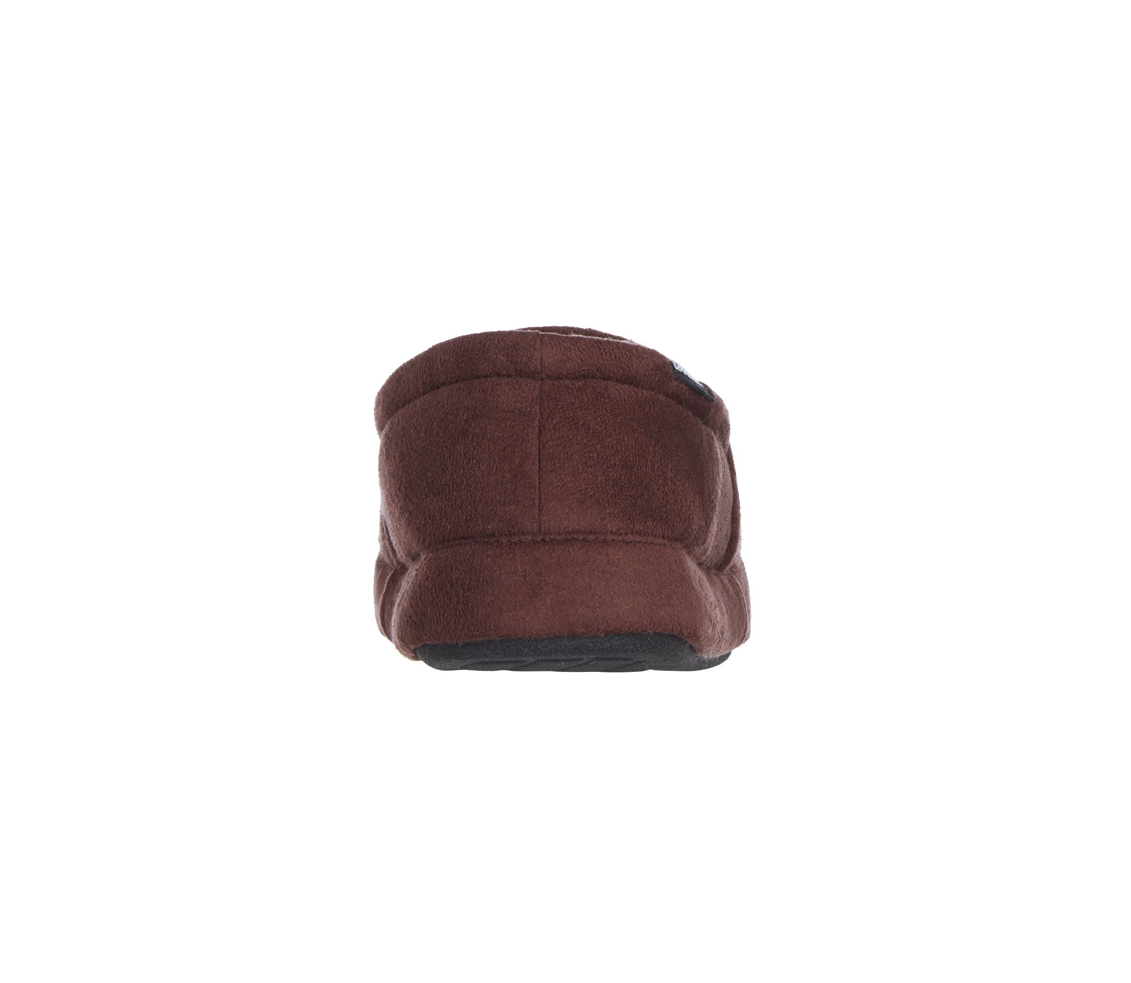Mens Year Round Essentials Closed Back Slippers with Recycled Microsuede and Memory Foam