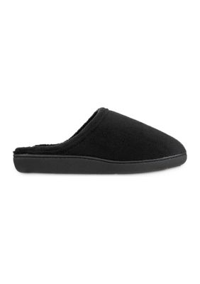 Isotoner Microterry Secret Sole Clog Slippers belk