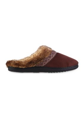 Women's Microsuede Ada Hoodback Slippers