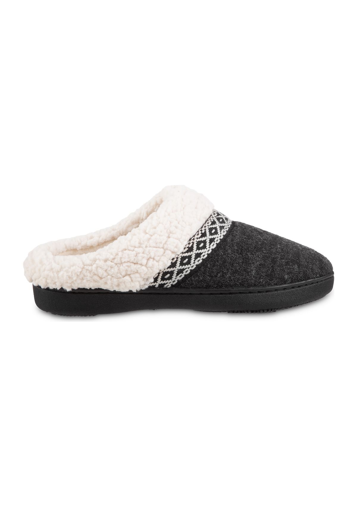 Womens Heather Knit Ada Hoodback Slippers
