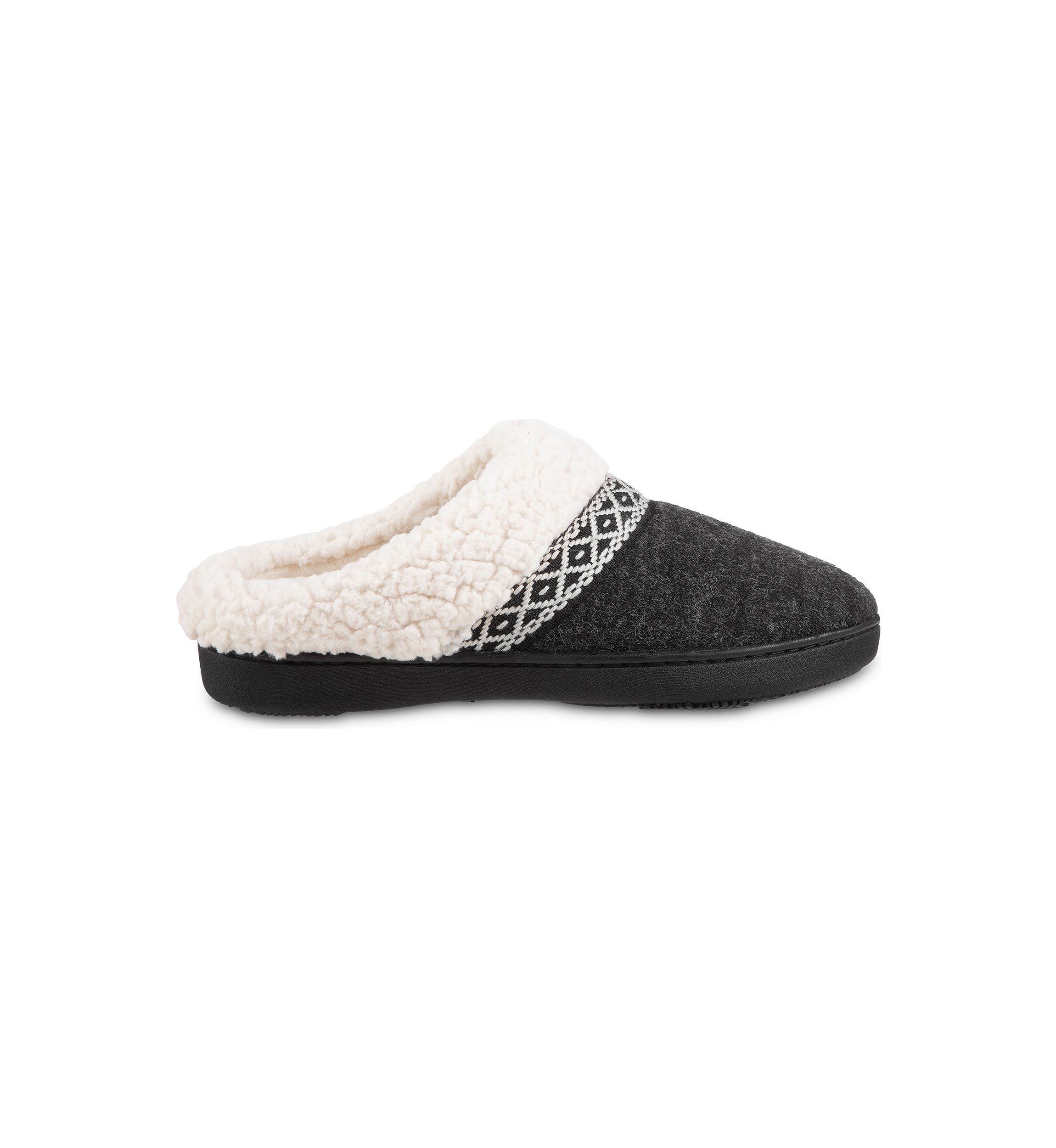 Womens Heather Knit Ada Hoodback Slippers