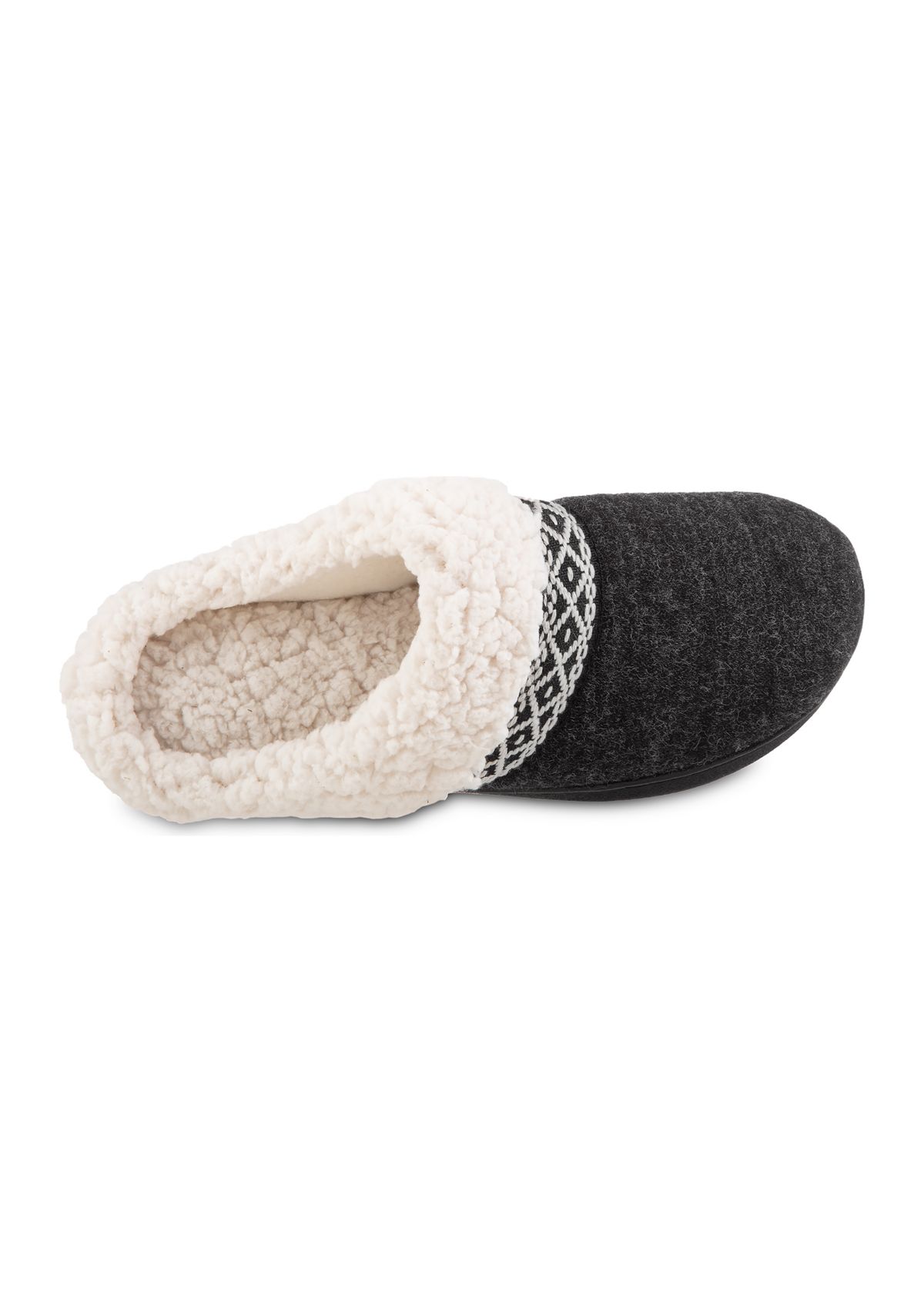 Womens Heather Knit Ada Hoodback Slippers