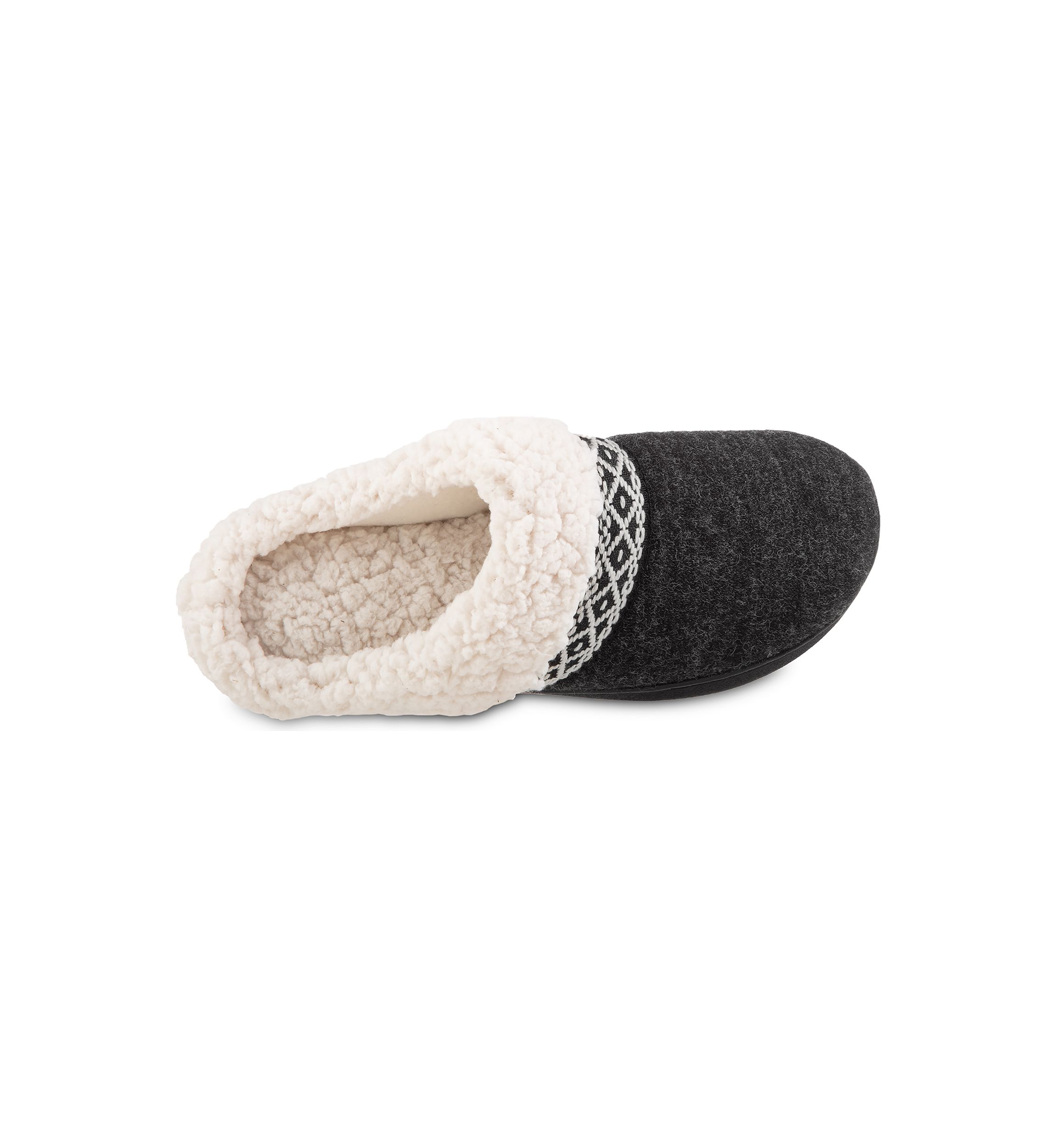 Womens Heather Knit Ada Hoodback Slippers