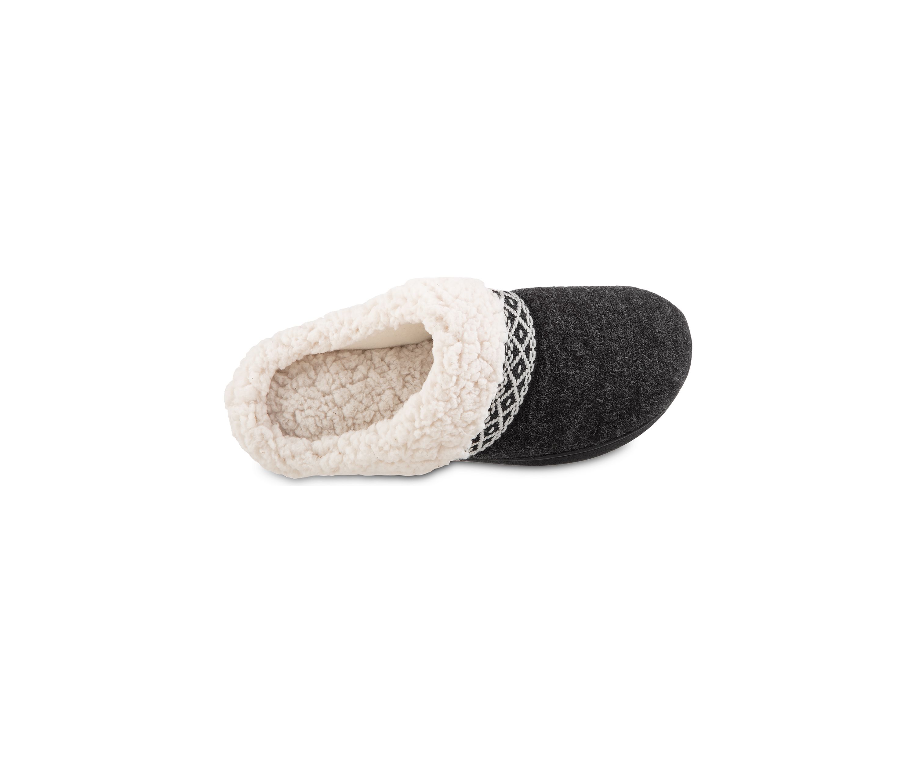 Womens Heather Knit Ada Hoodback Slippers