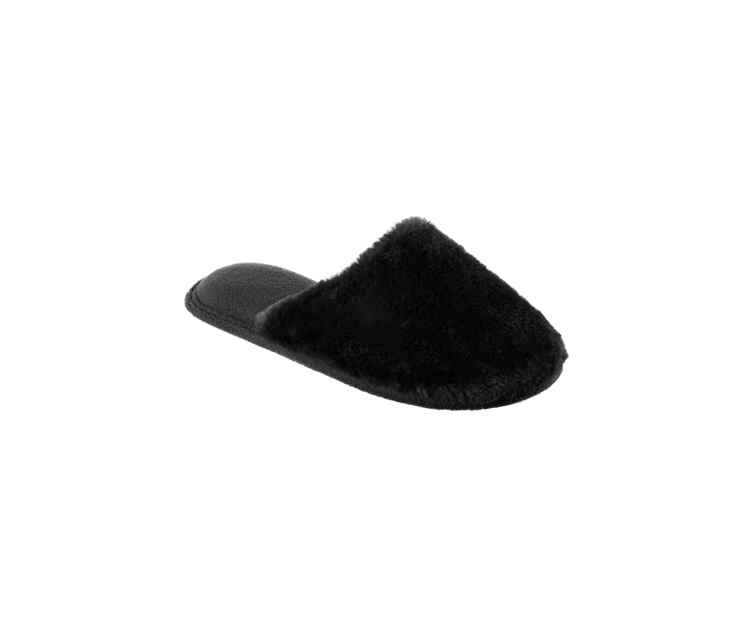 Boxed Faux Fur Clog Slippers