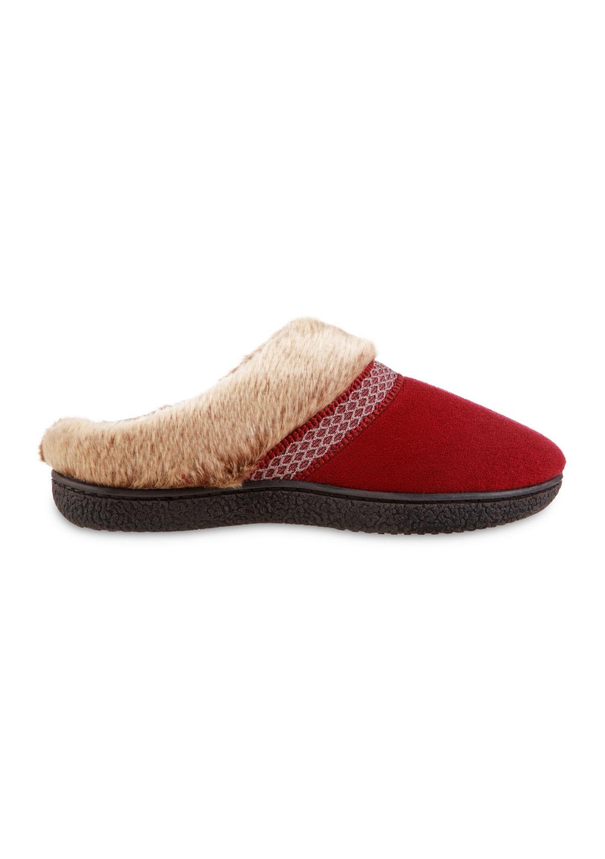 Microsuede Mallory Clog Slippers with Memory Foam Comfort