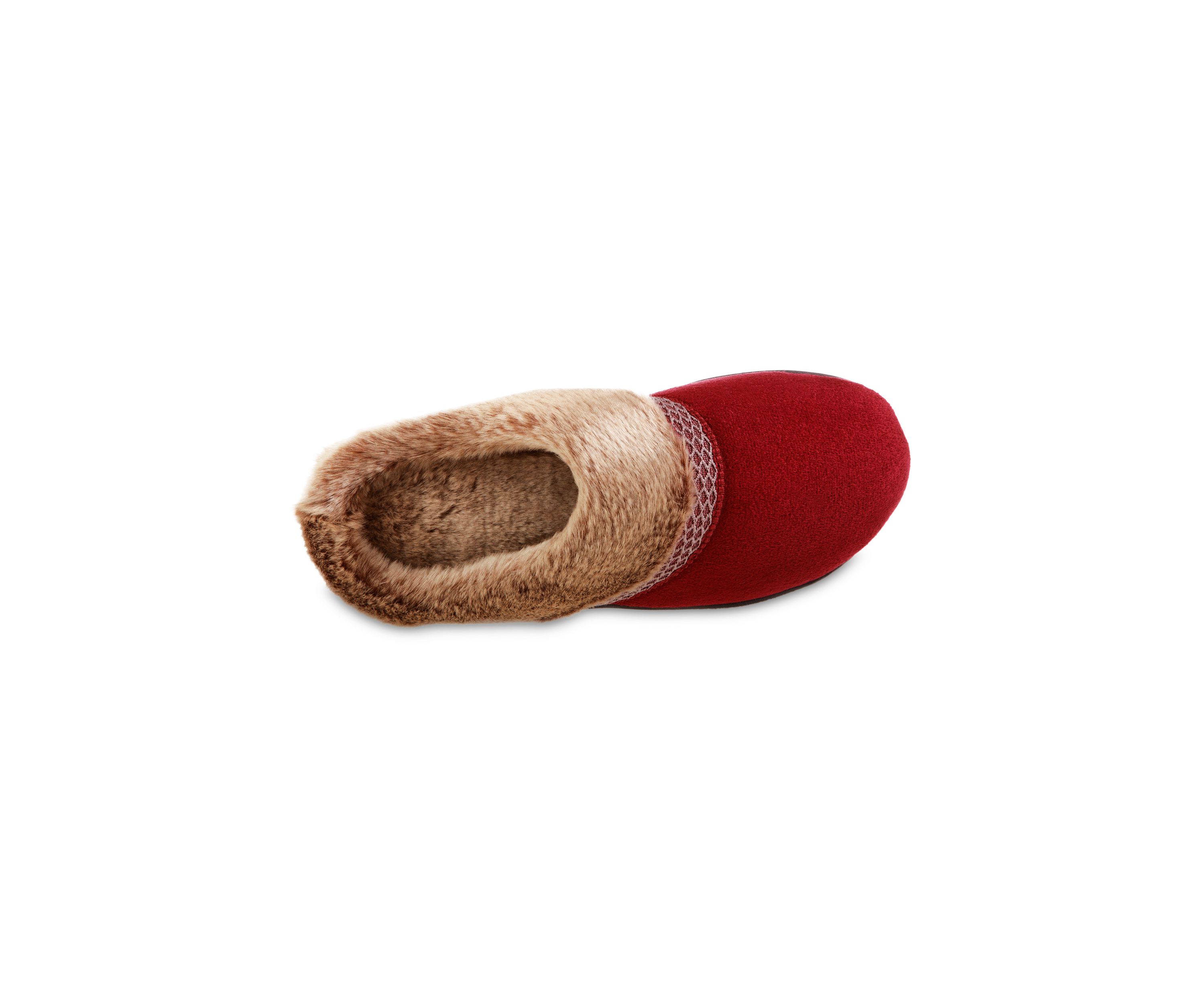 Microsuede Mallory Clog Slippers with Memory Foam Comfort