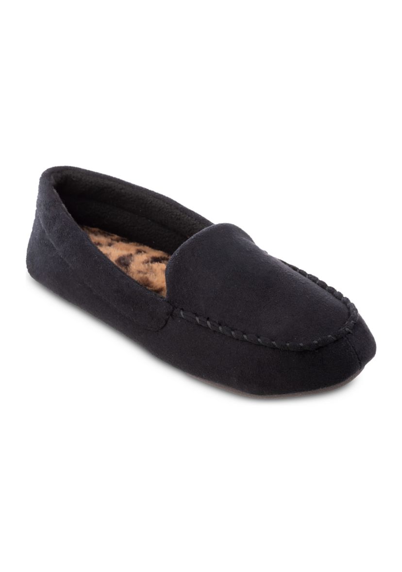 Womens Memory Foam Microsuede Noela Moccasin Slippers