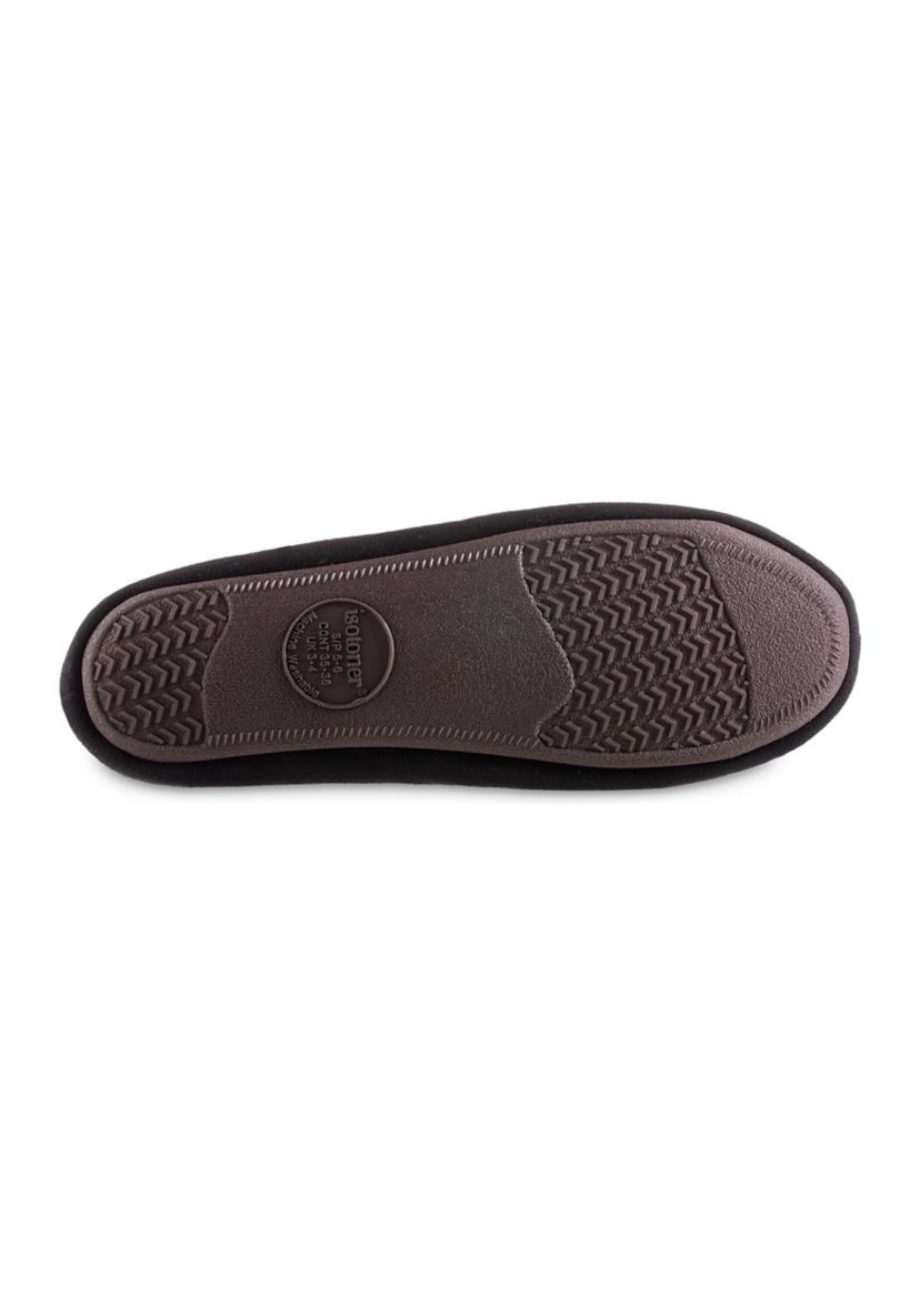 Womens Memory Foam Microsuede Noela Moccasin Slippers