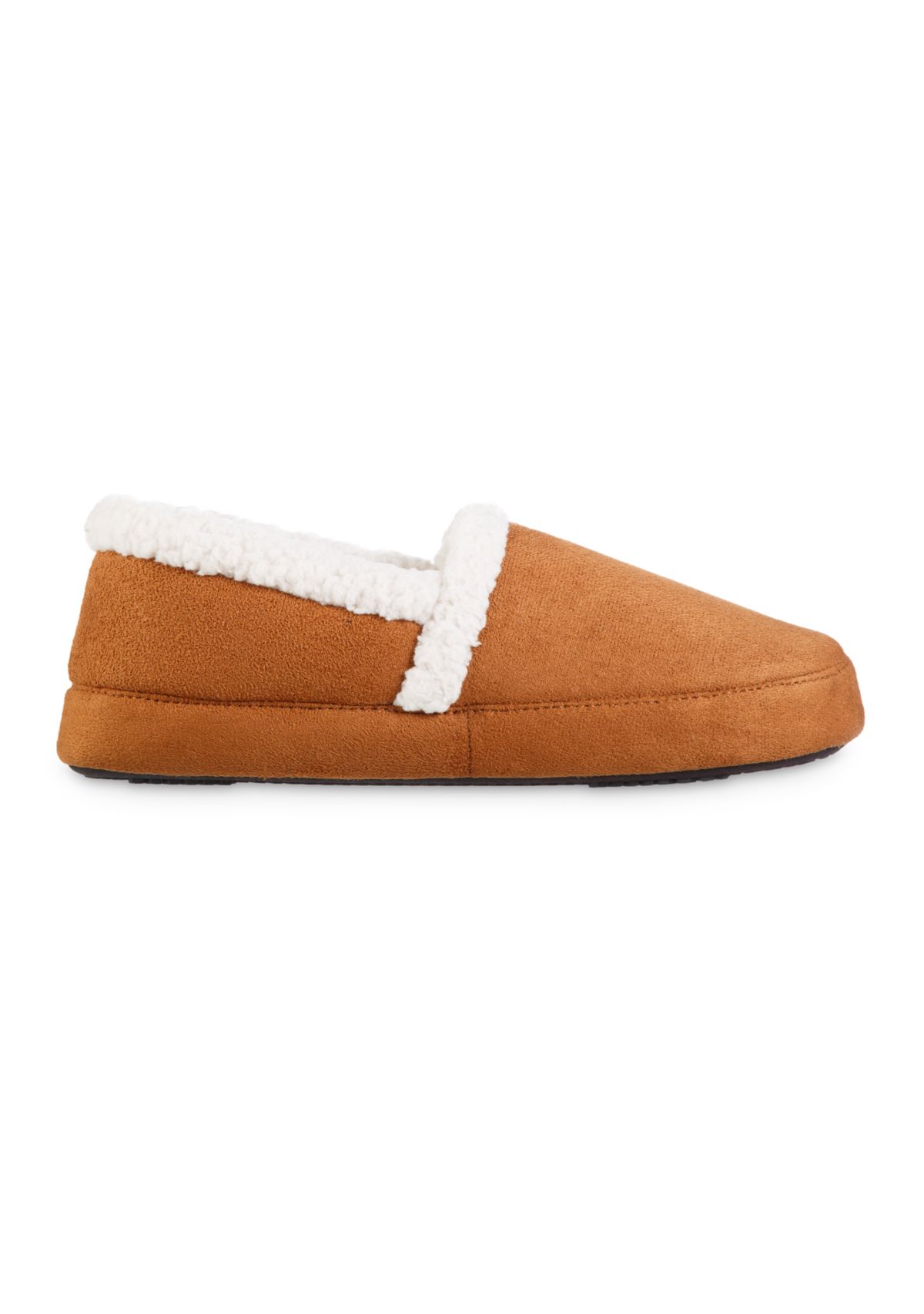 Womens Microsuede Marisol Closed Back Slippers
