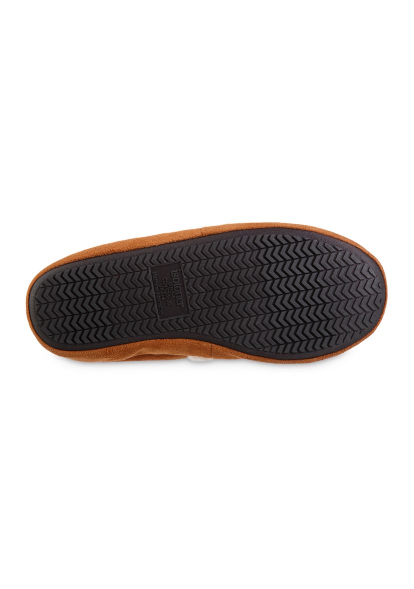 Womens Microsuede Marisol Closed Back Slippers