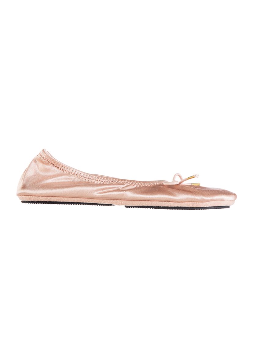 Womens Memory Foam Sloan Printed Ballerina Slippers