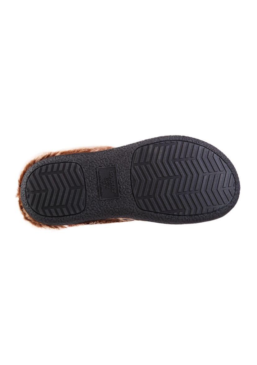 Womens Erica Clog Slippers with Memory Foam Comfort
