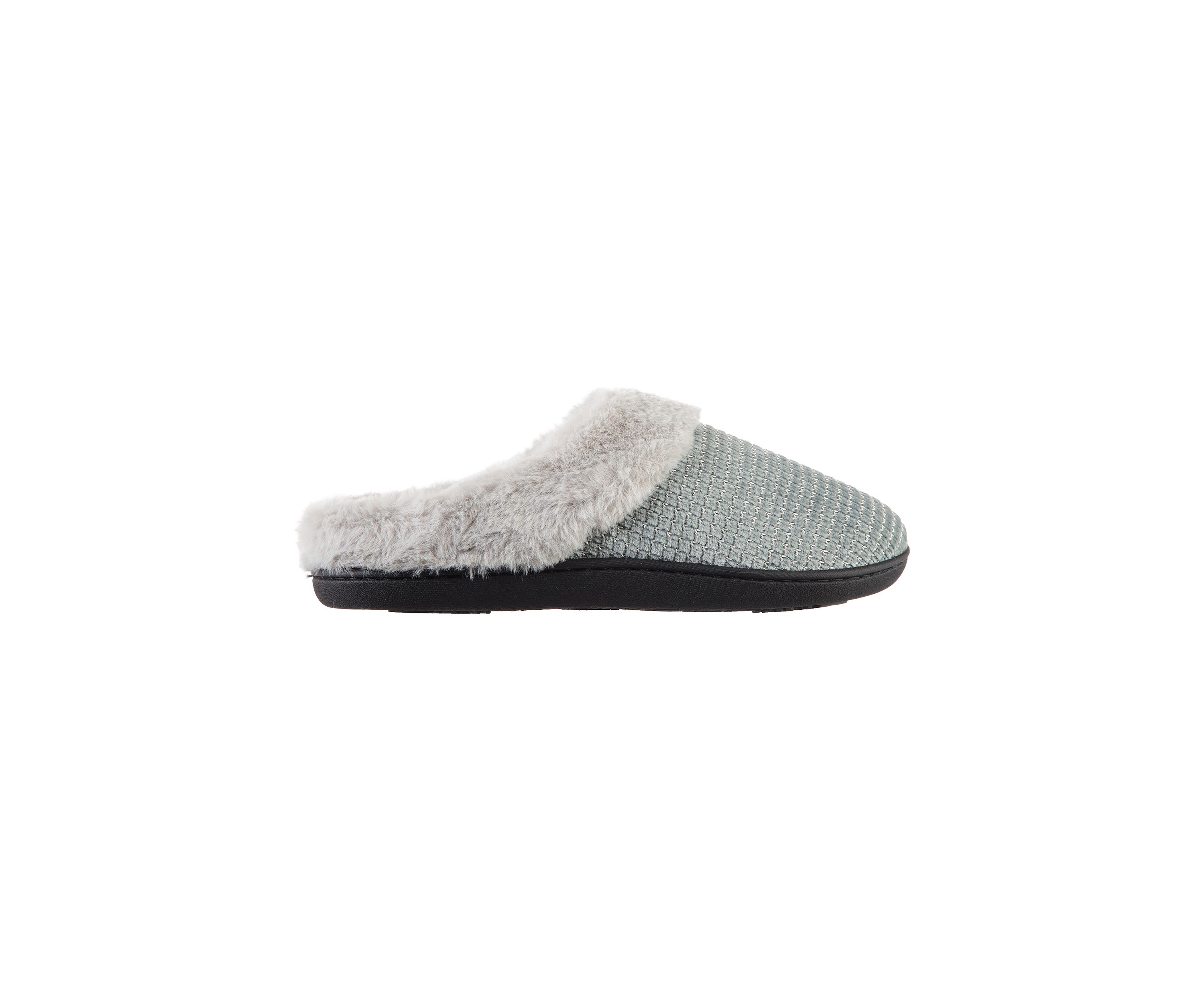 Boxed Shine Chenille Hoodback Slippers