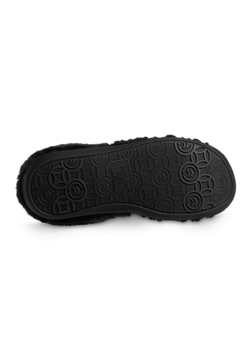 Womens Isla Cheetah Clog Slippers with Memory Foam Comfort