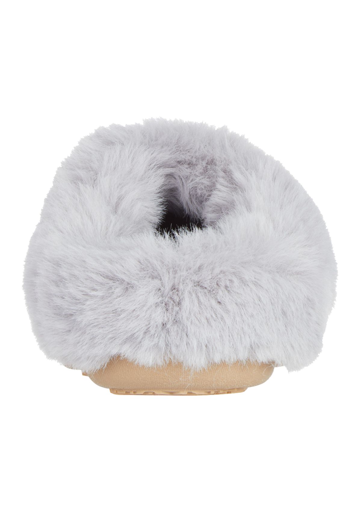 Womens Quilted Velour Clog Slippers