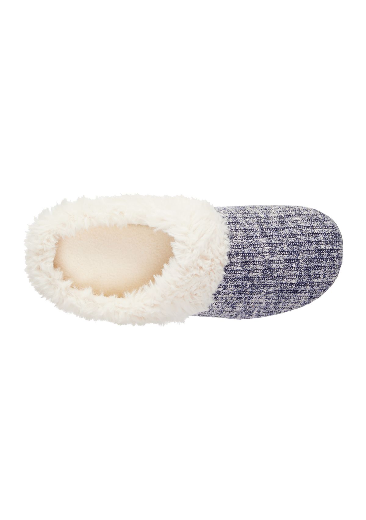 Boxed Caroline Sweater Ribbed Hoodback Slippers