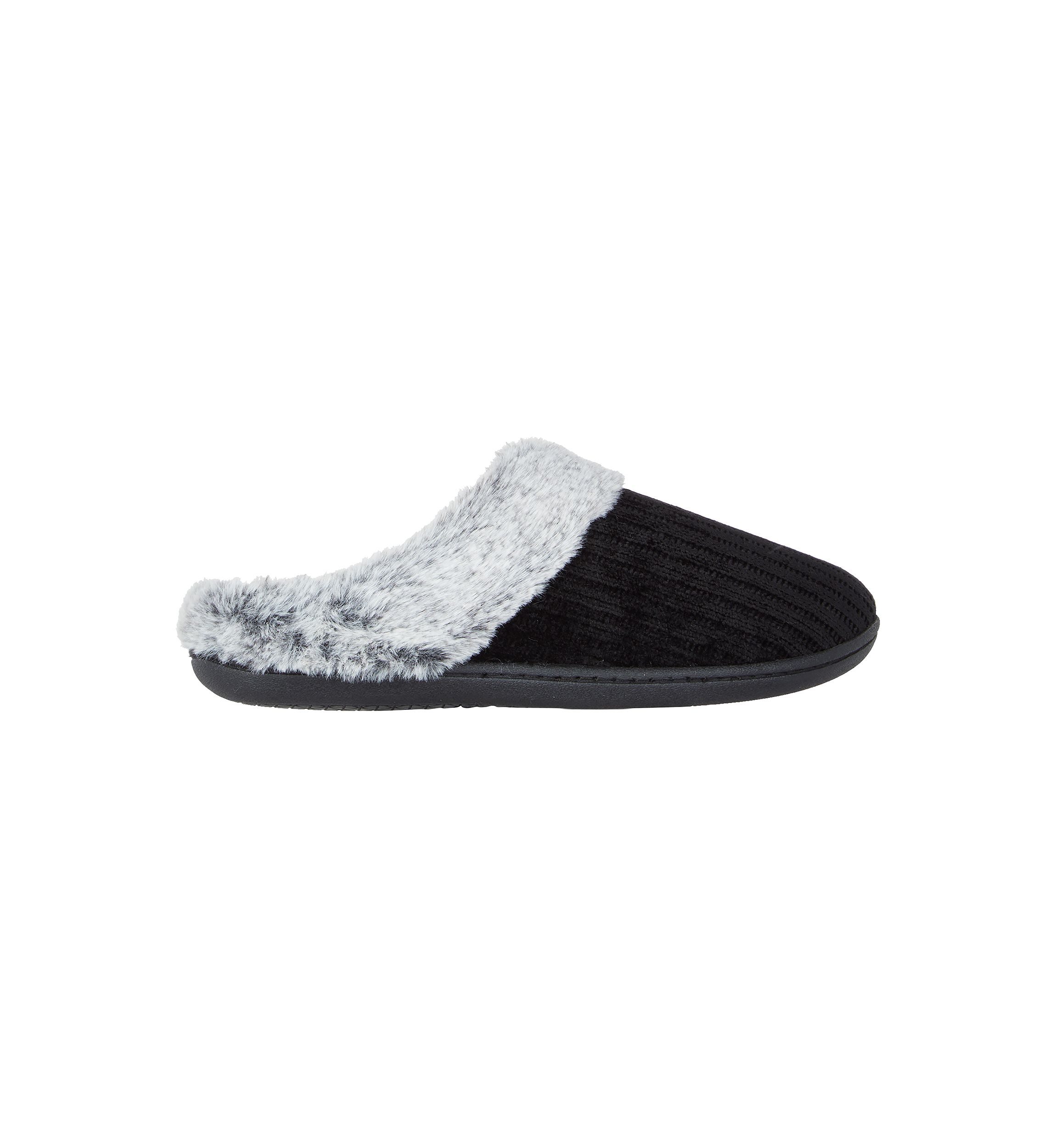 Boxed Carmen Chenille Hoodback Slippers