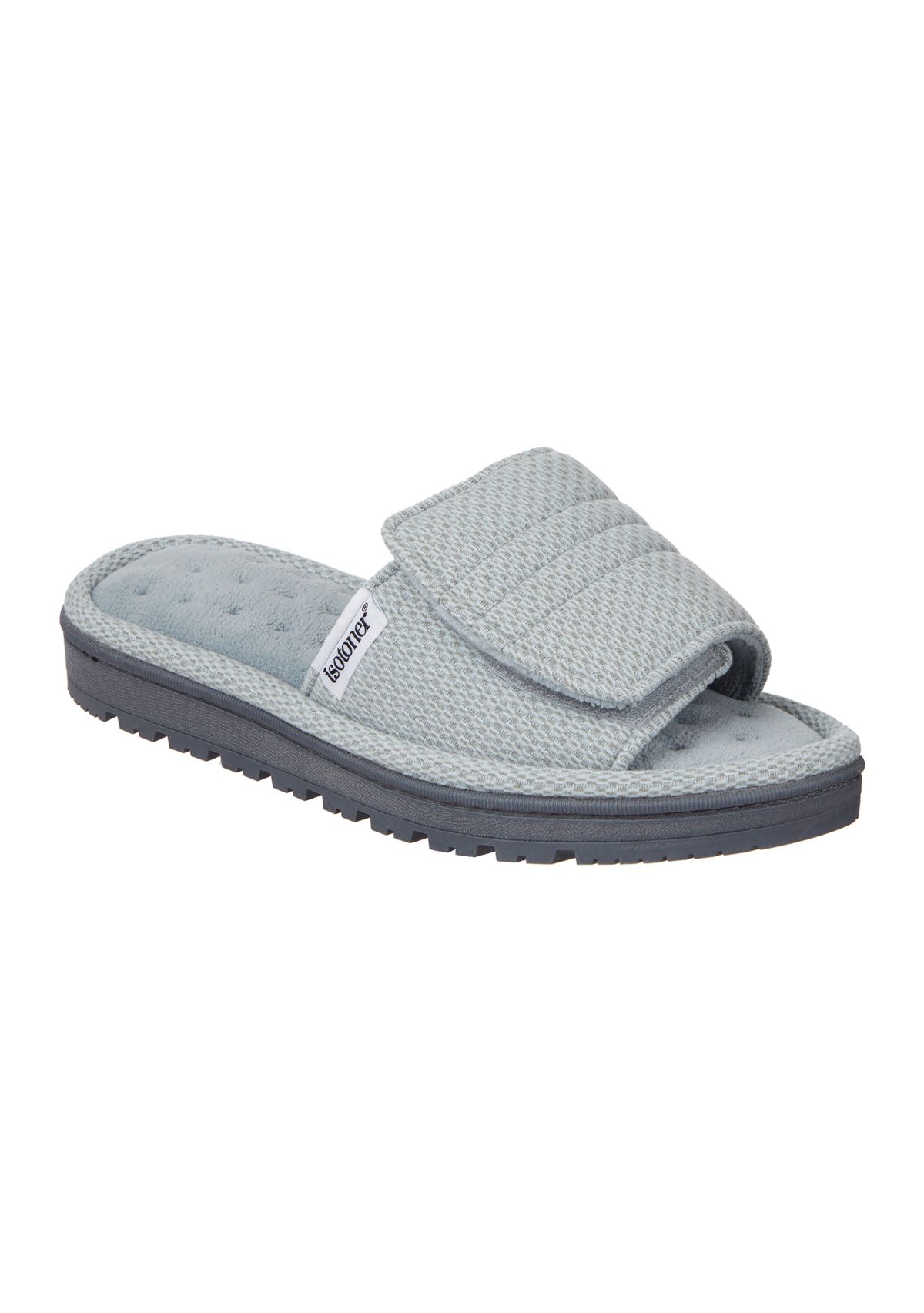Womens Active Adjustable Slide Slippers with Memory Foam