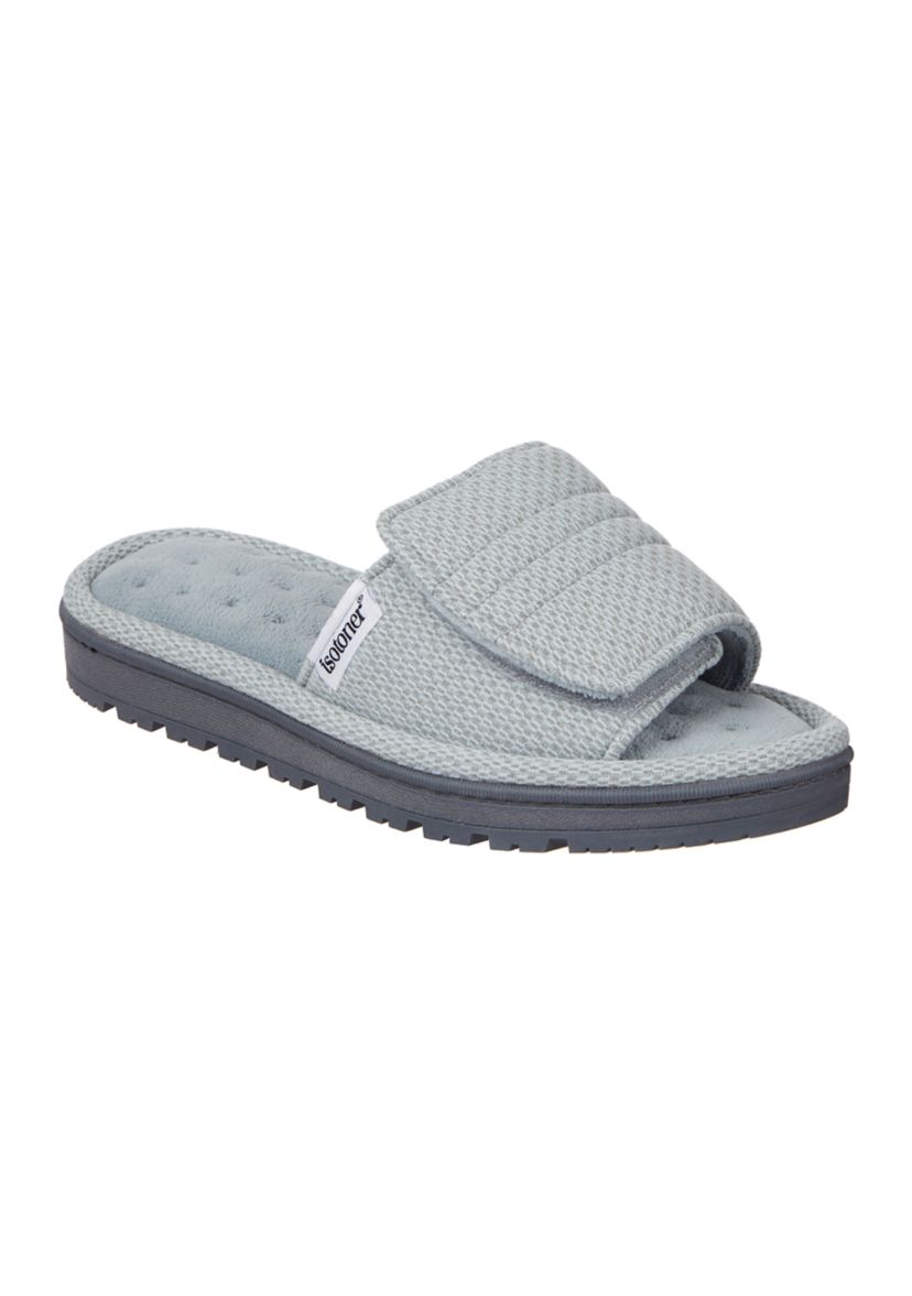Womens Active Adjustable Slide Slippers with Memory Foam