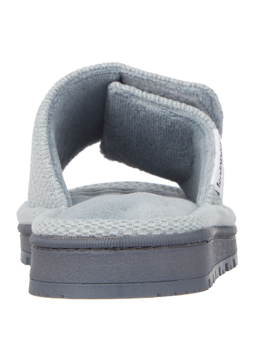 Womens Active Adjustable Slide Slippers with Memory Foam