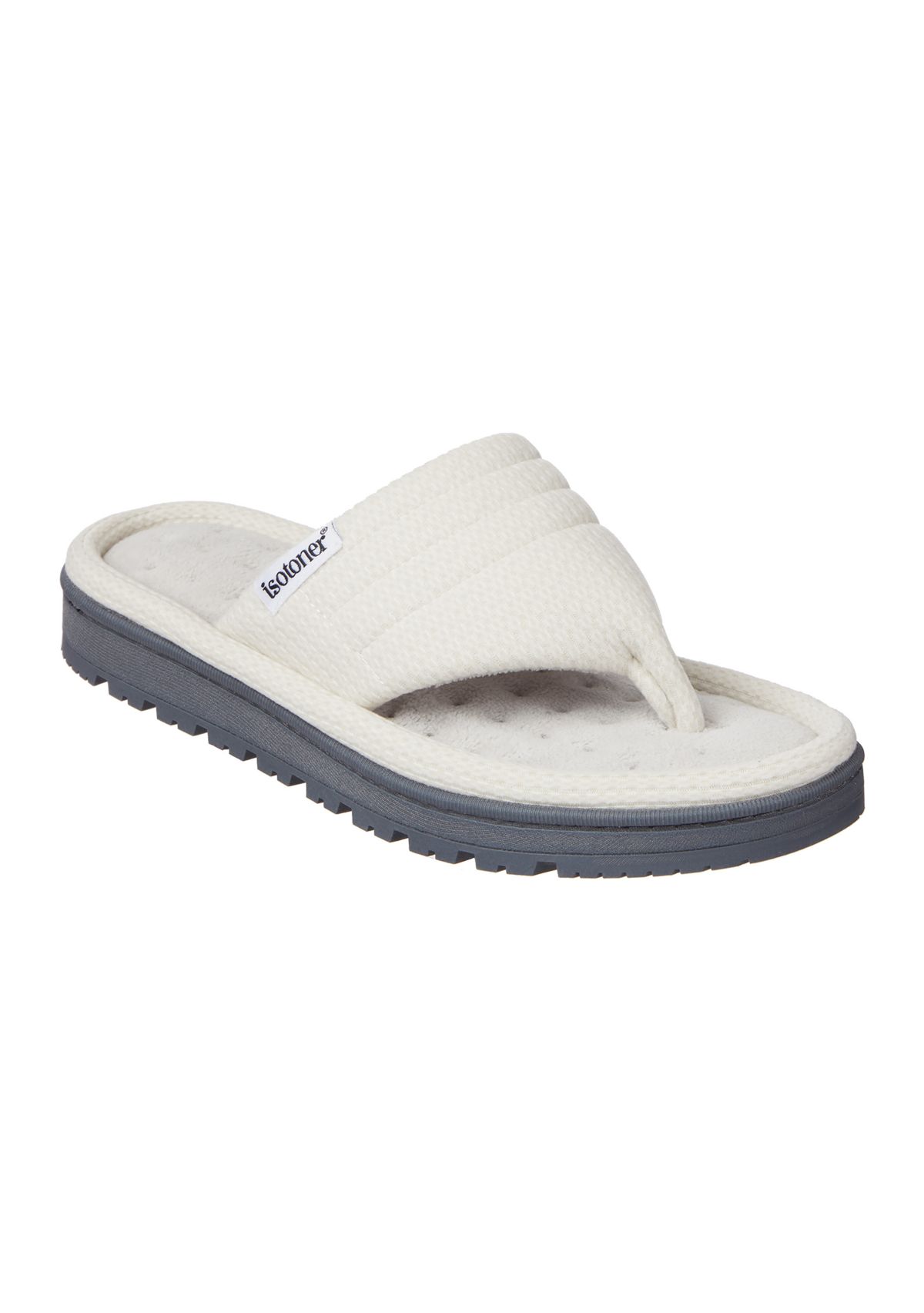 Womens Active Thong Slippers with Memory Foam