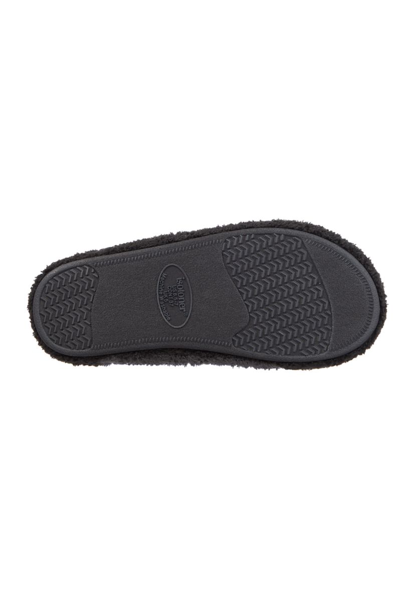 Womens Cozy Plush Joey Thong Slipper with Memory Foam