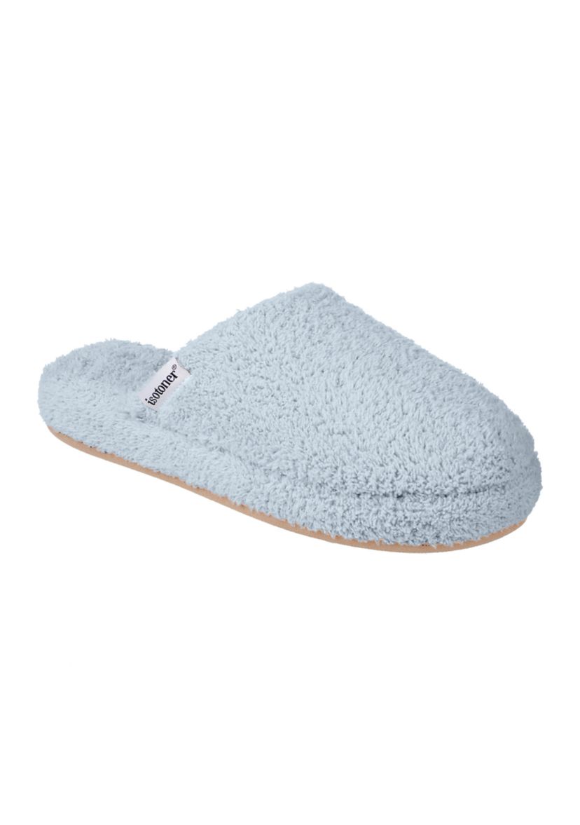 Womens Cozy Plush Joey Scuff Slippers with Memory Foam