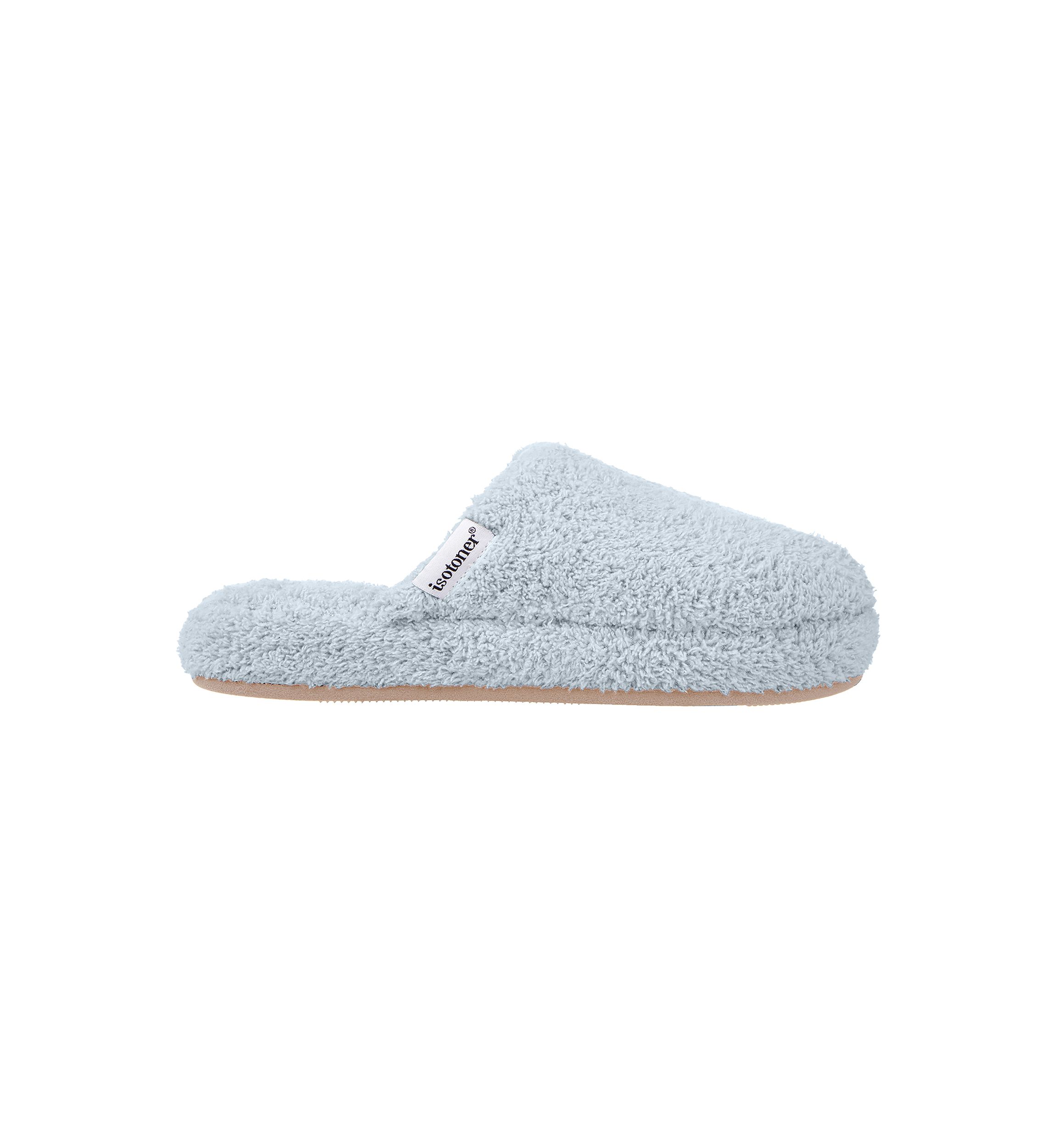 Womens Cozy Plush Joey Scuff Slippers with Memory Foam