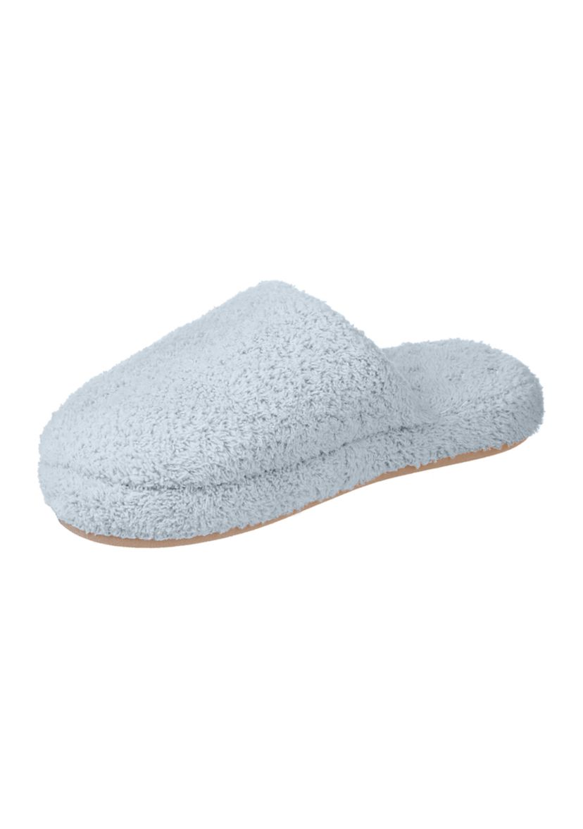 Womens Cozy Plush Joey Scuff Slippers with Memory Foam