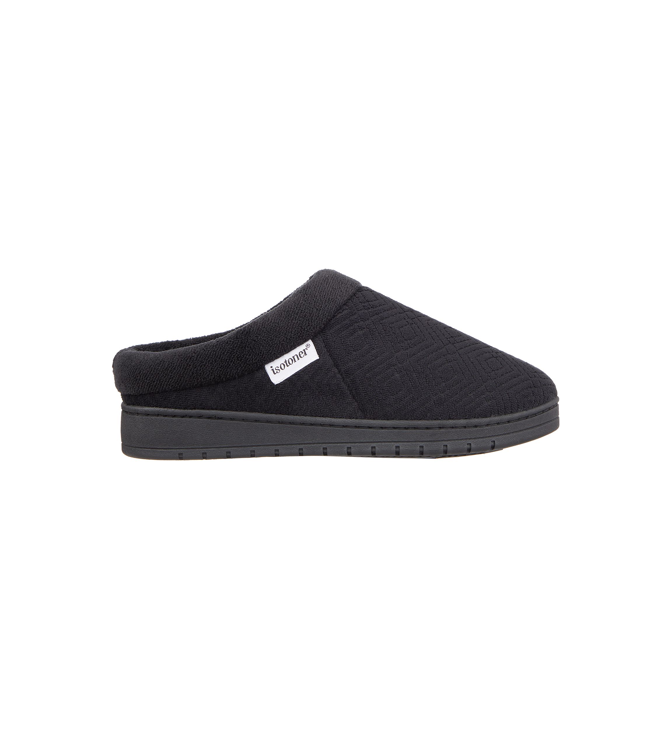 Womens Diamond Microterry Gemma Clog Slipper with Memory Foam