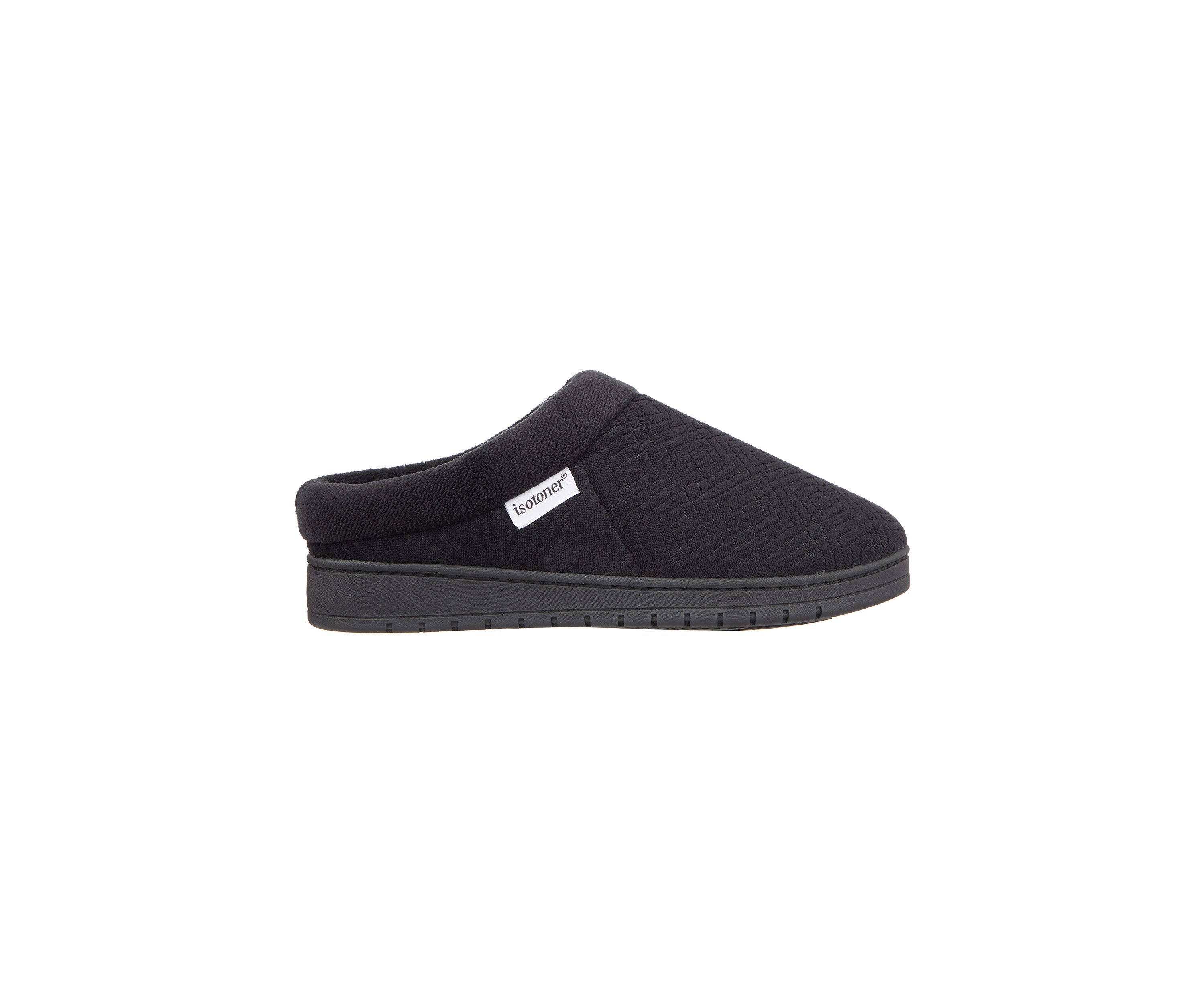Womens Diamond Microterry Gemma Clog Slipper with Memory Foam