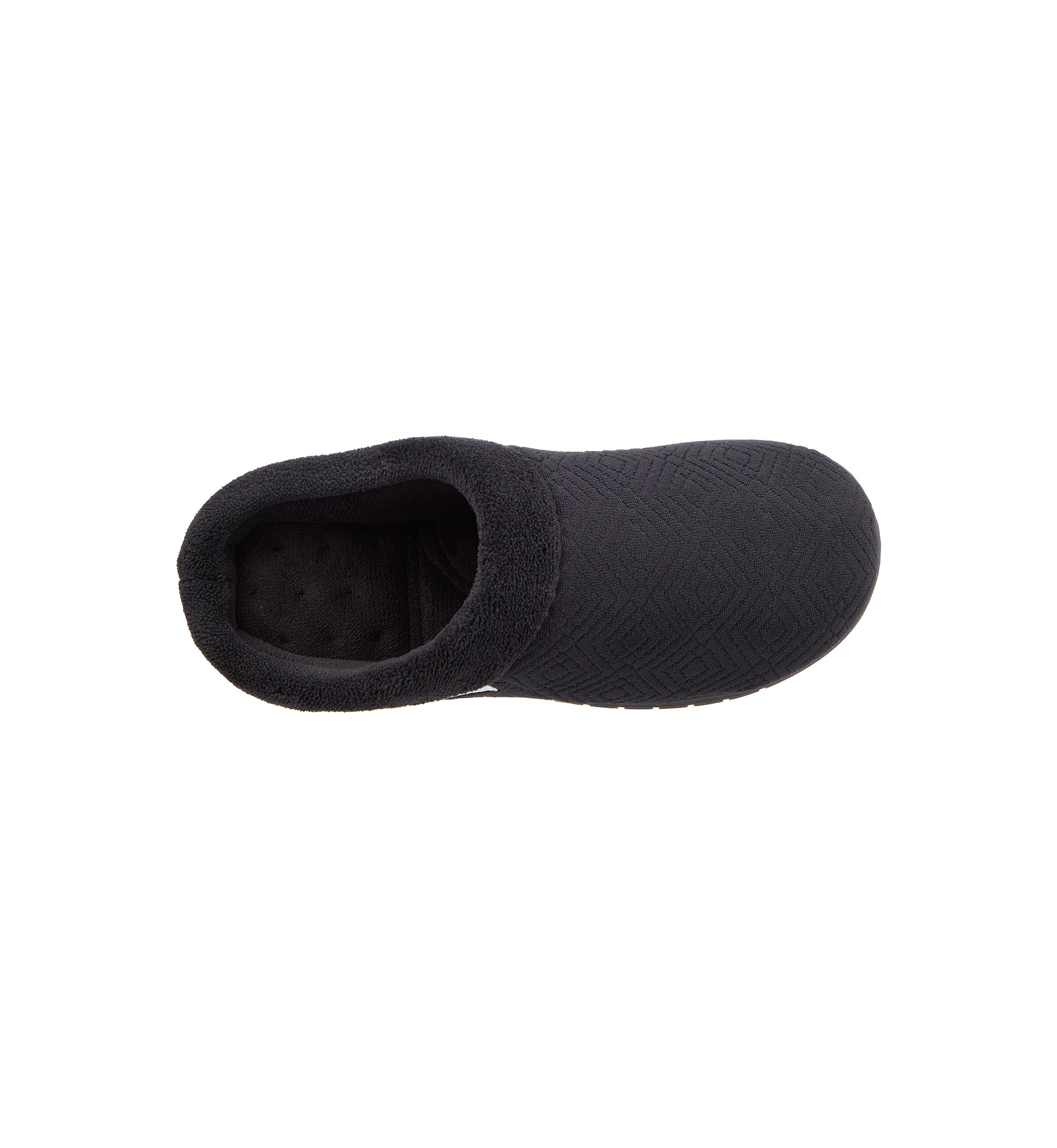 Womens Diamond Microterry Gemma Clog Slipper with Memory Foam