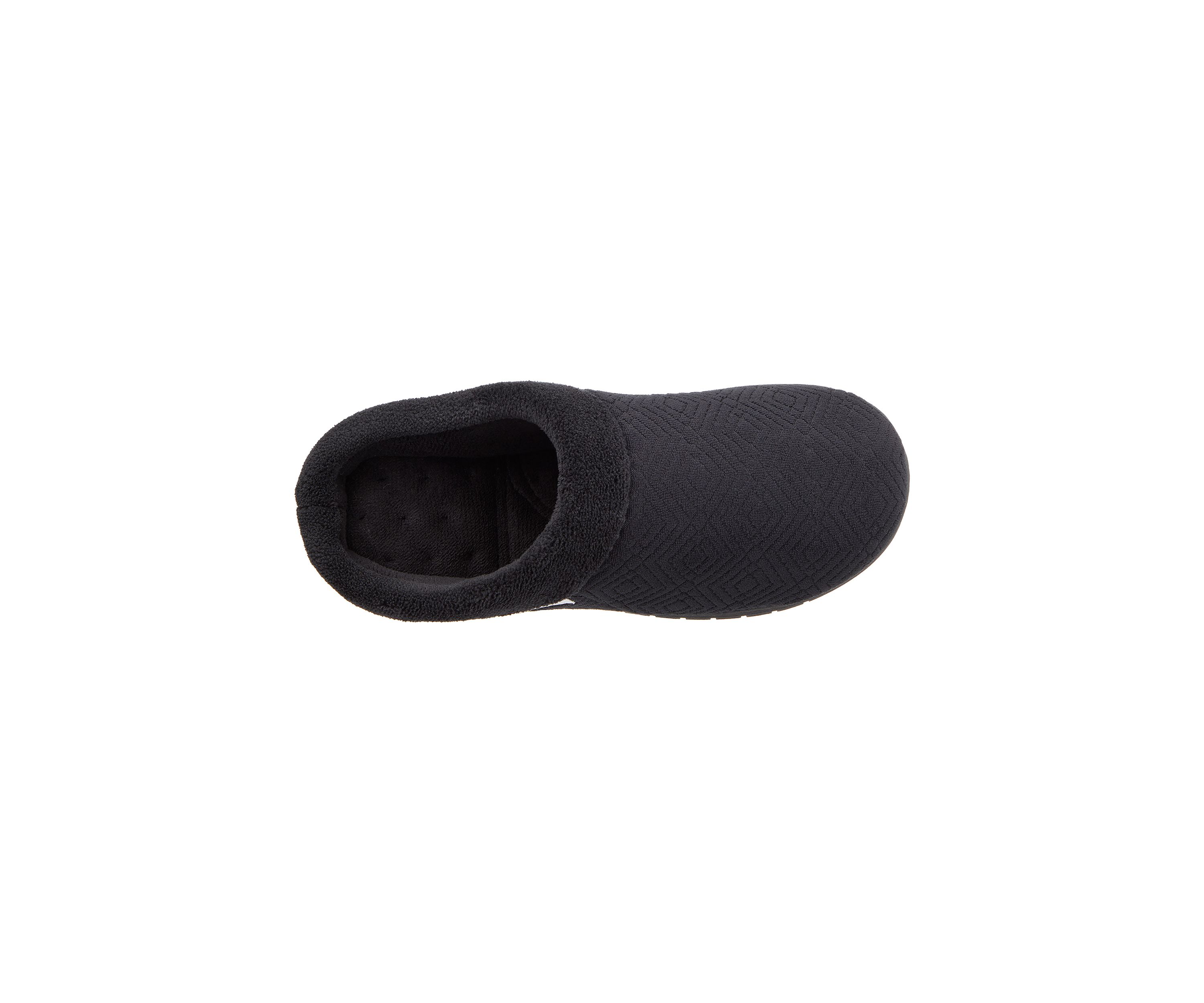 Womens Diamond Microterry Gemma Clog Slipper with Memory Foam