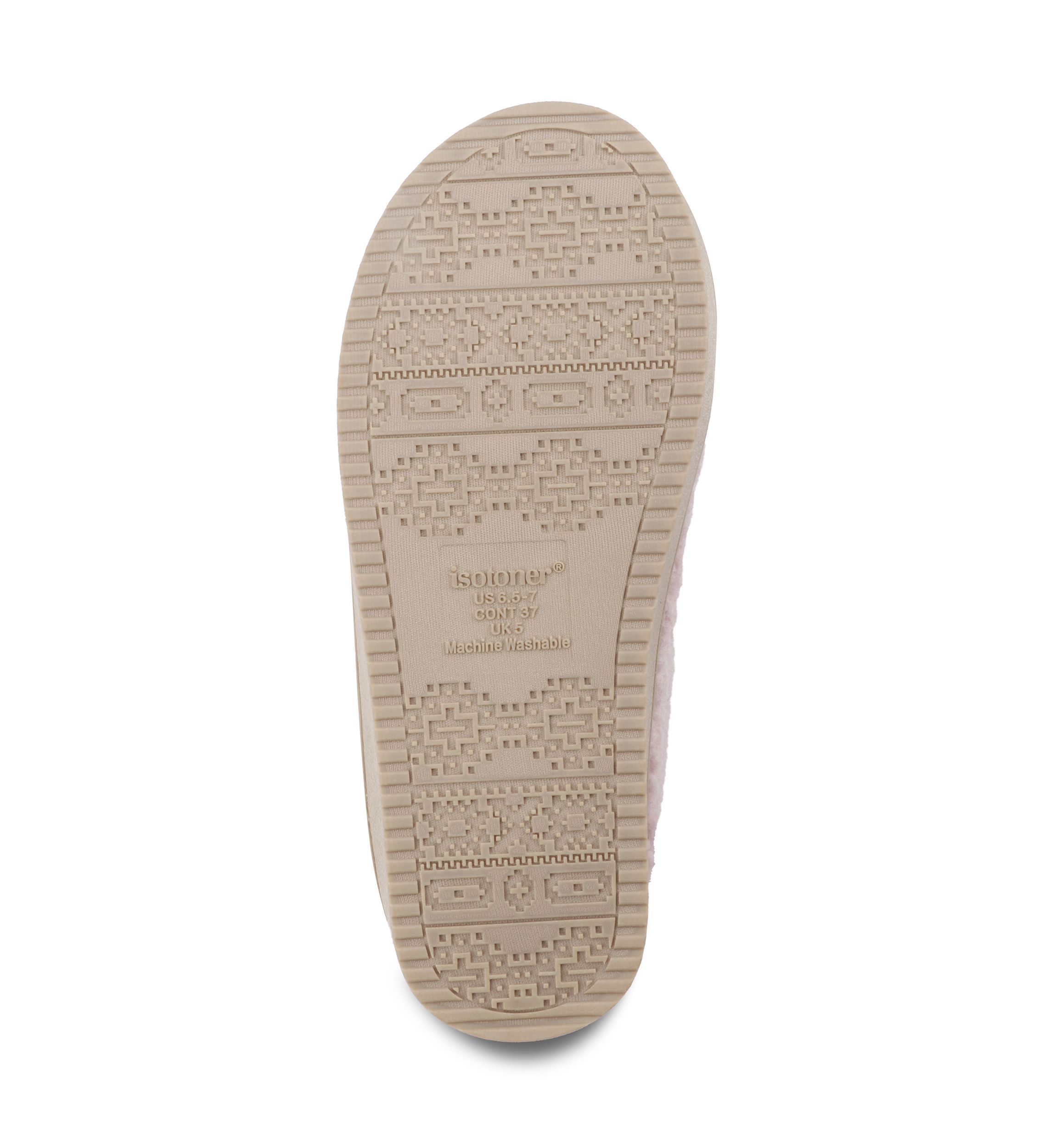 Womens Berber Diane Platform Clog Slippers