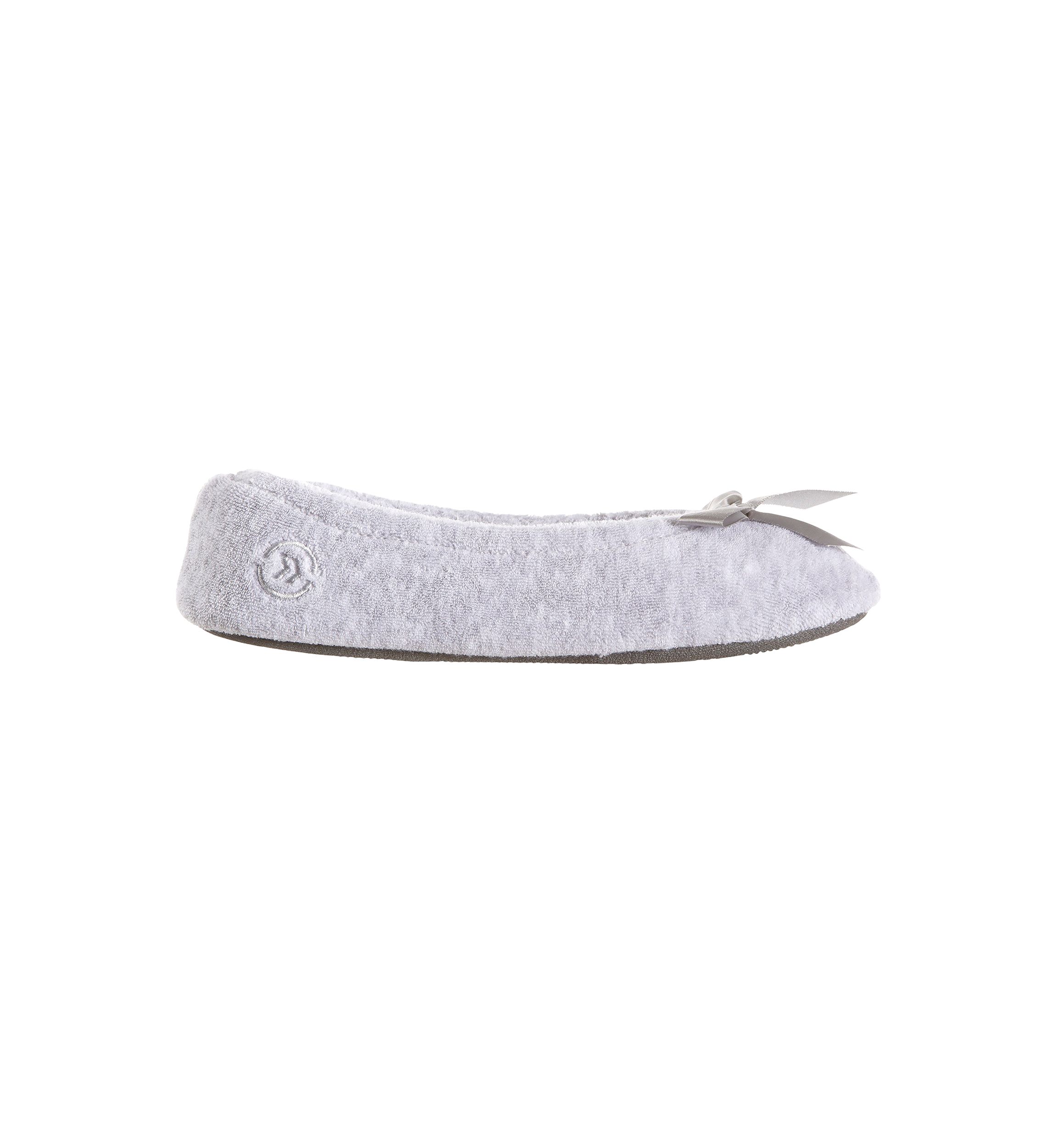 Womens Terry Ballerina Slippers