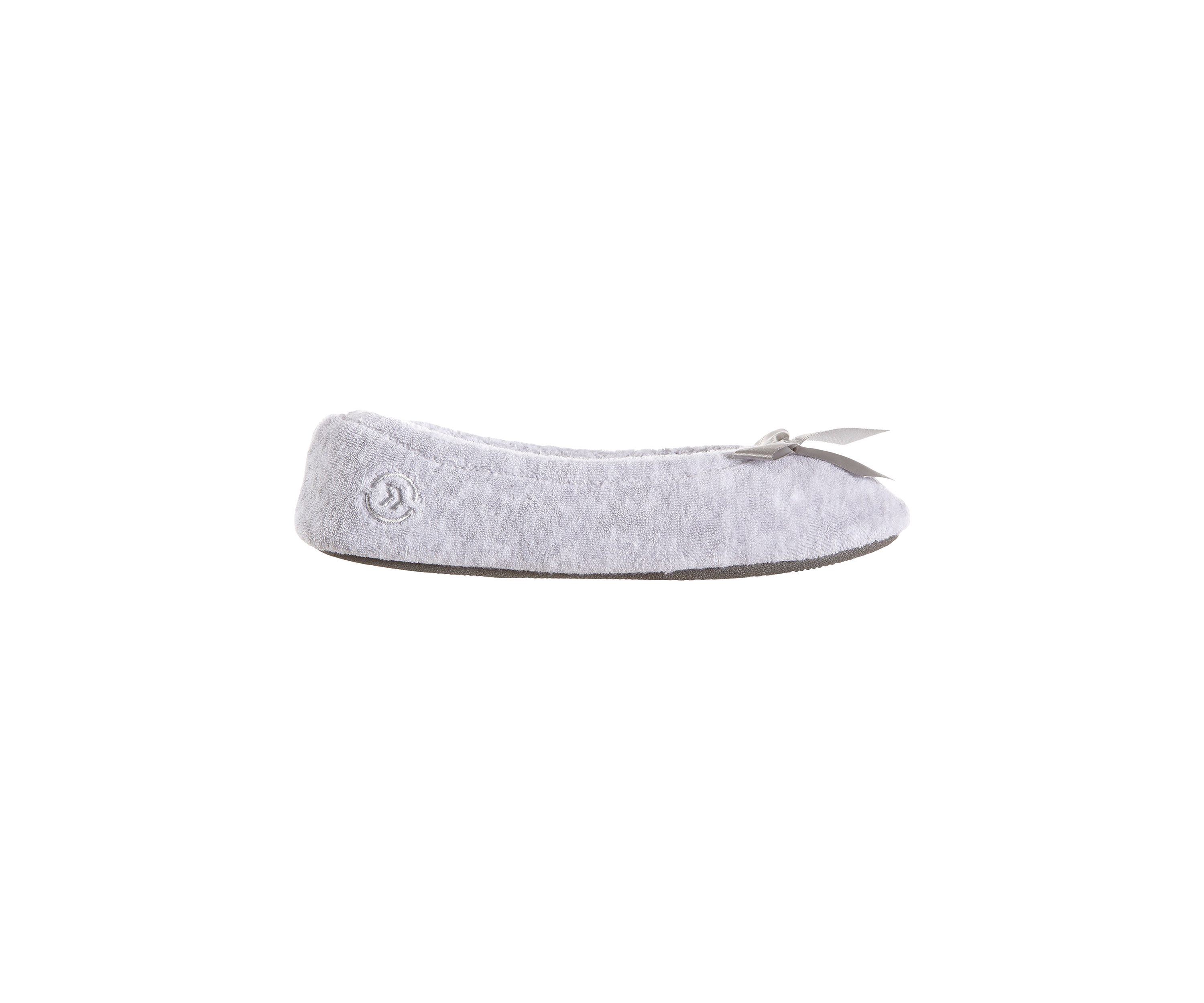 Womens Terry Ballerina Slippers