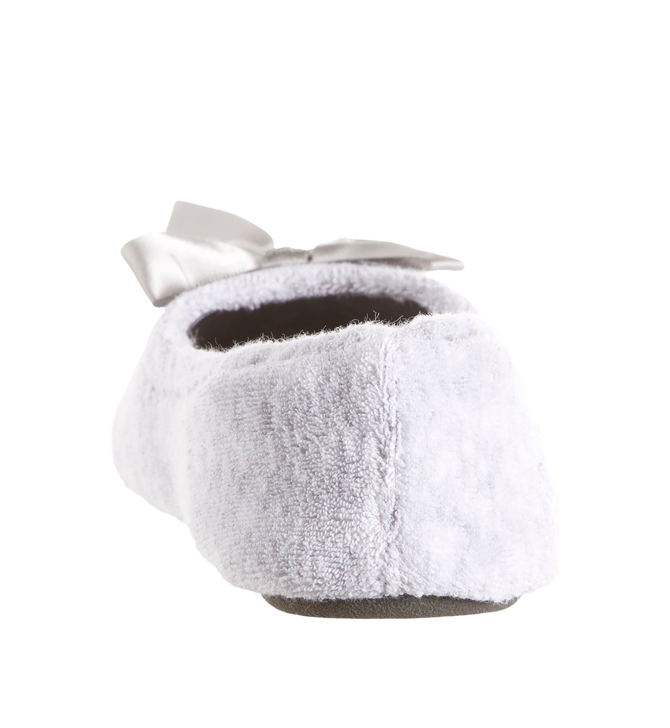 Womens Terry Ballerina Slippers