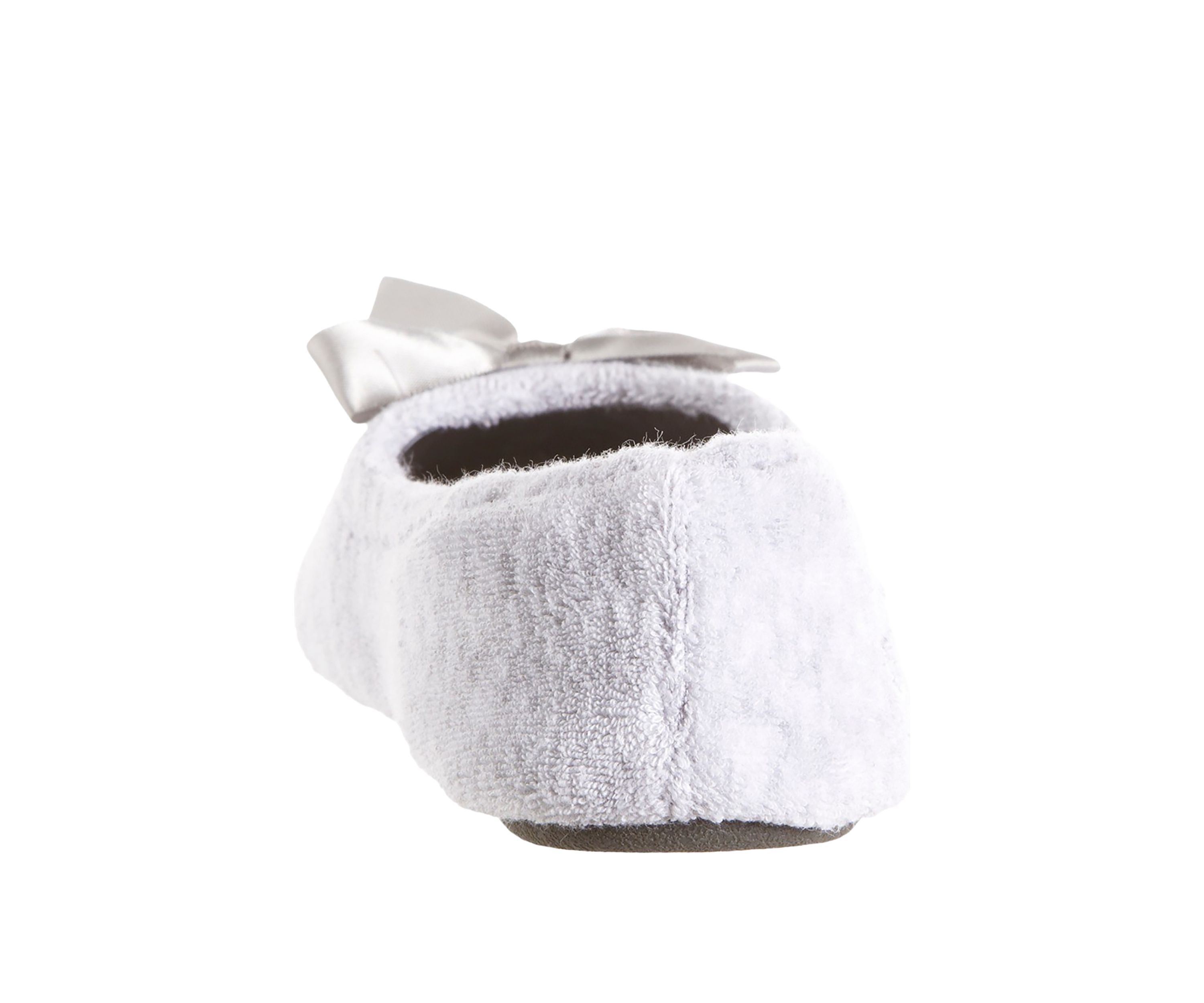 Womens Terry Ballerina Slippers