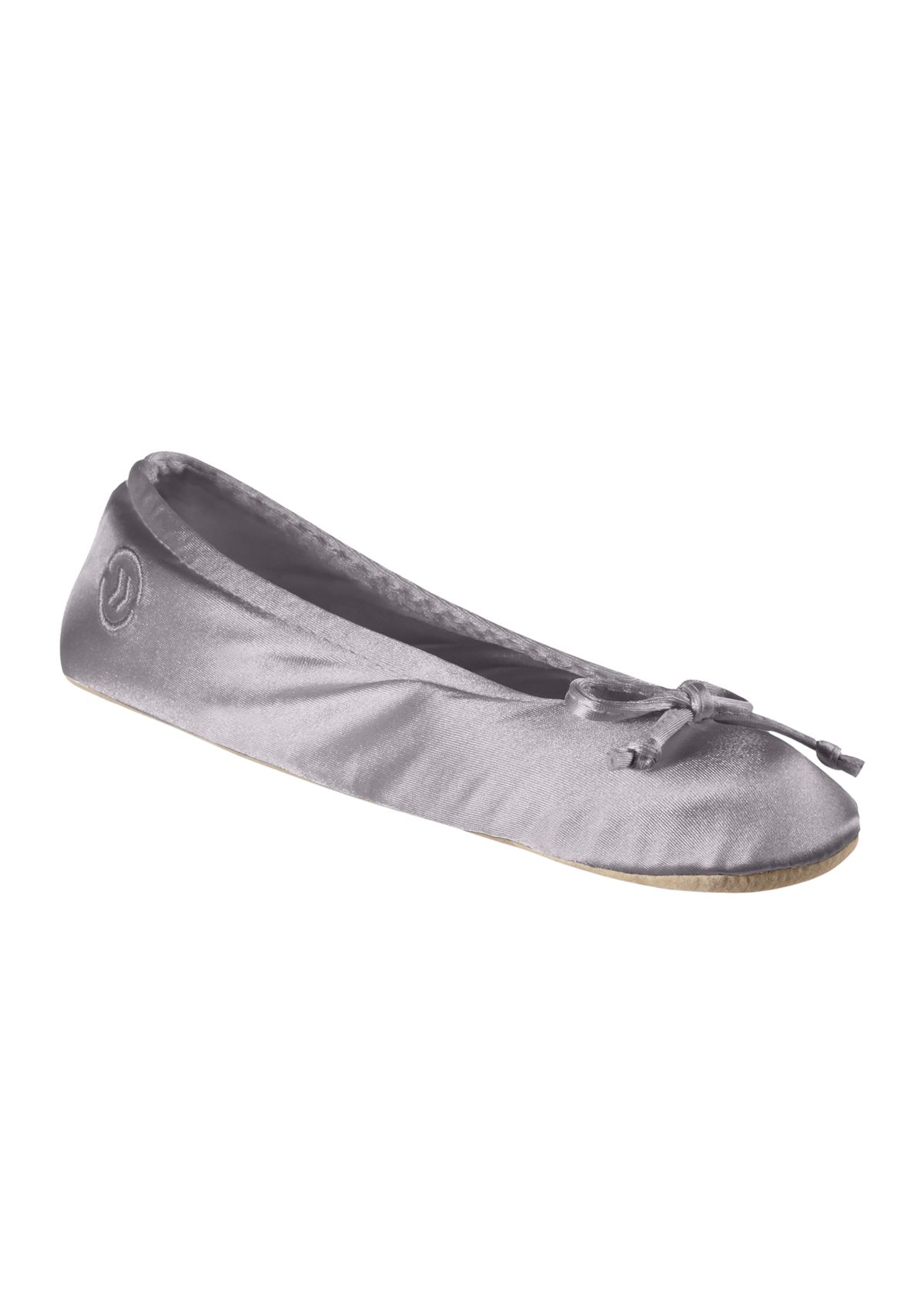 Women’s Satin Ballerina Slippers with Satin Bow