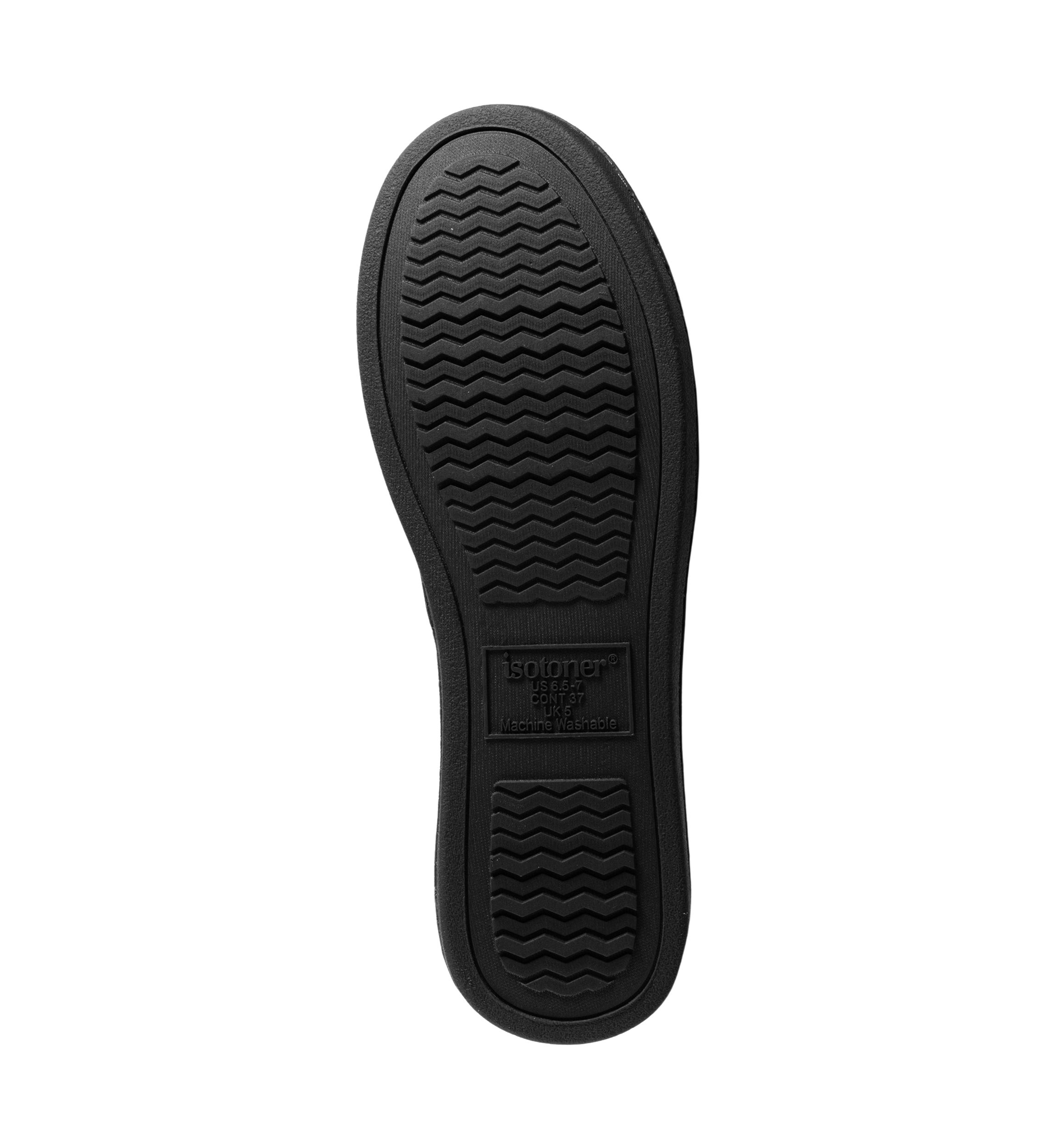  Quilted Memory Foam Micro Terry Slip On Slippers