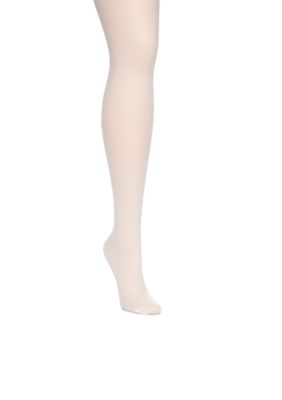 Hanes Women's Silk Reflections Plus Control Top Enhanced Toe Pantyhose, White, 1X