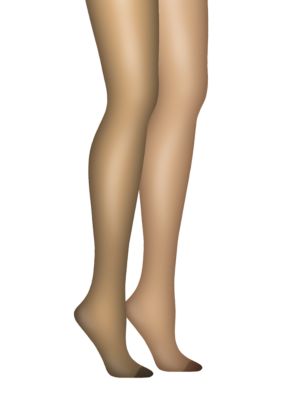 Hanes Plus Size Absolutely Ultra Sheer Control Top Pantyhose