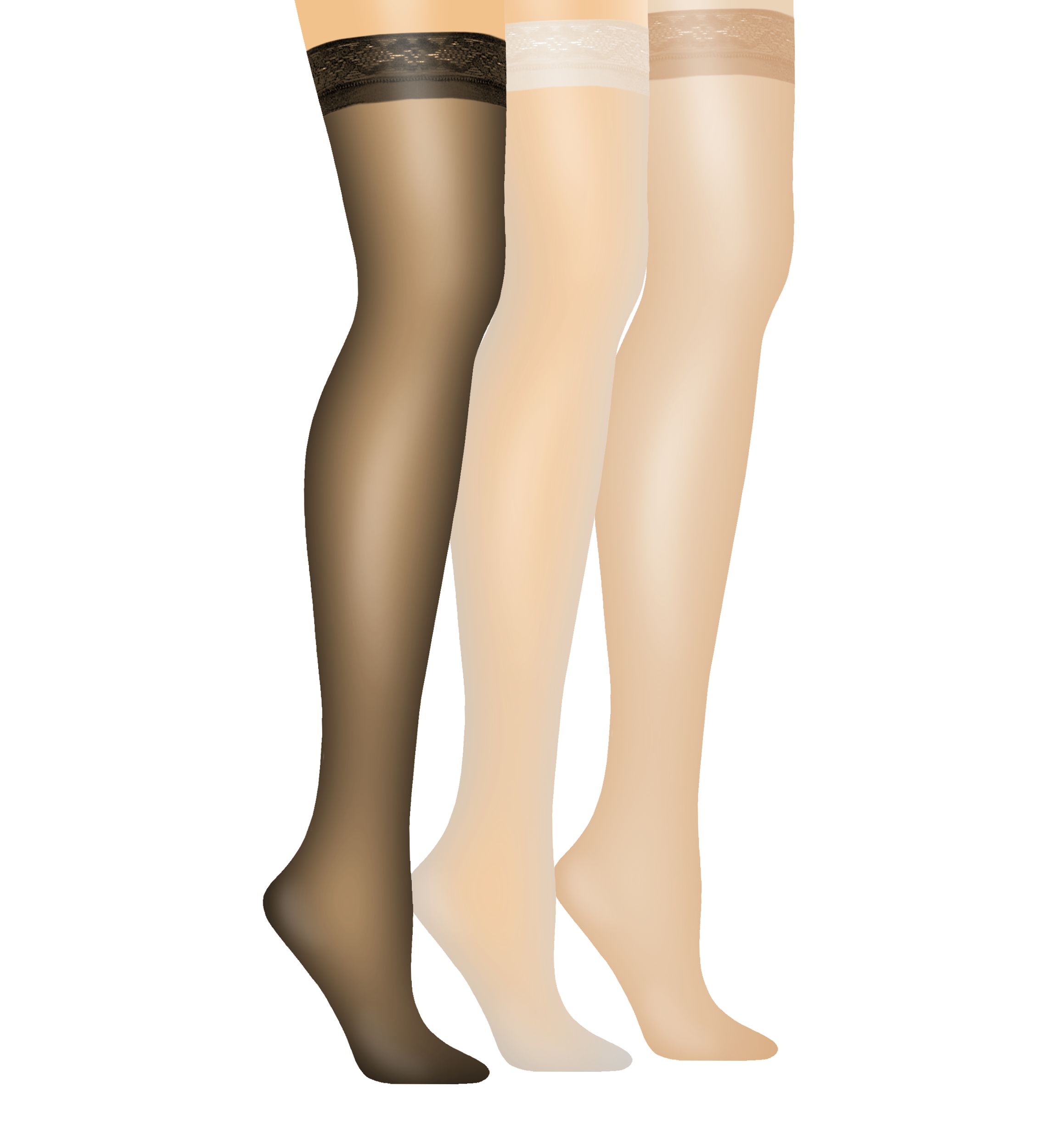 Silk Reflections Thigh High