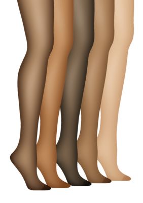 Hanes Women's Alive Full-Support Control-Top Reinforced Toe Pantyhose -  Little Color, D - Kroger