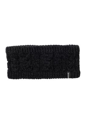 Women's Recycled Chenille Cable Knit Headband
