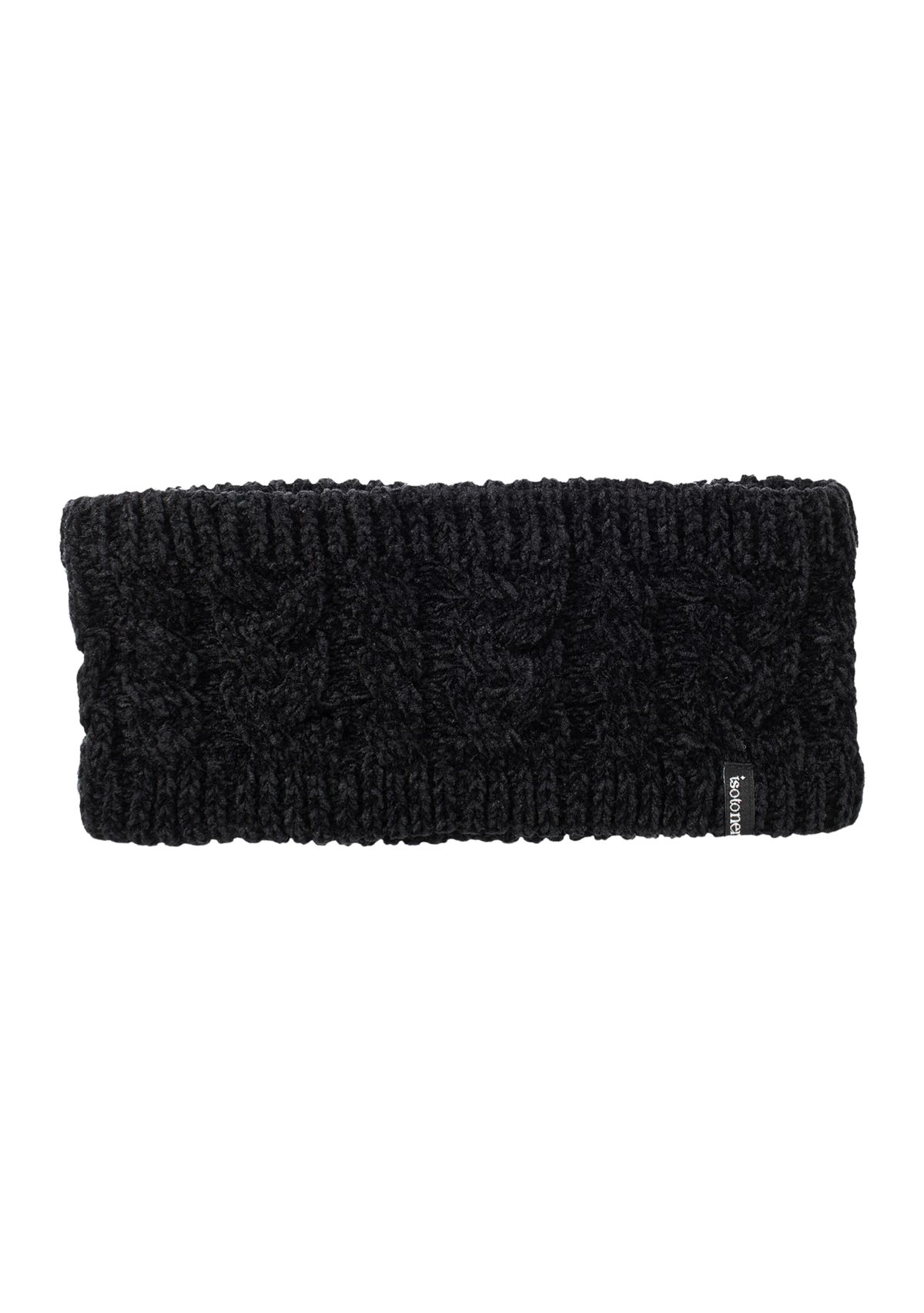 Womens Recycled Chenille Cable Knit Headband