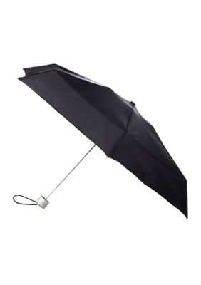 Totes Women's Manual Umbrella, Black