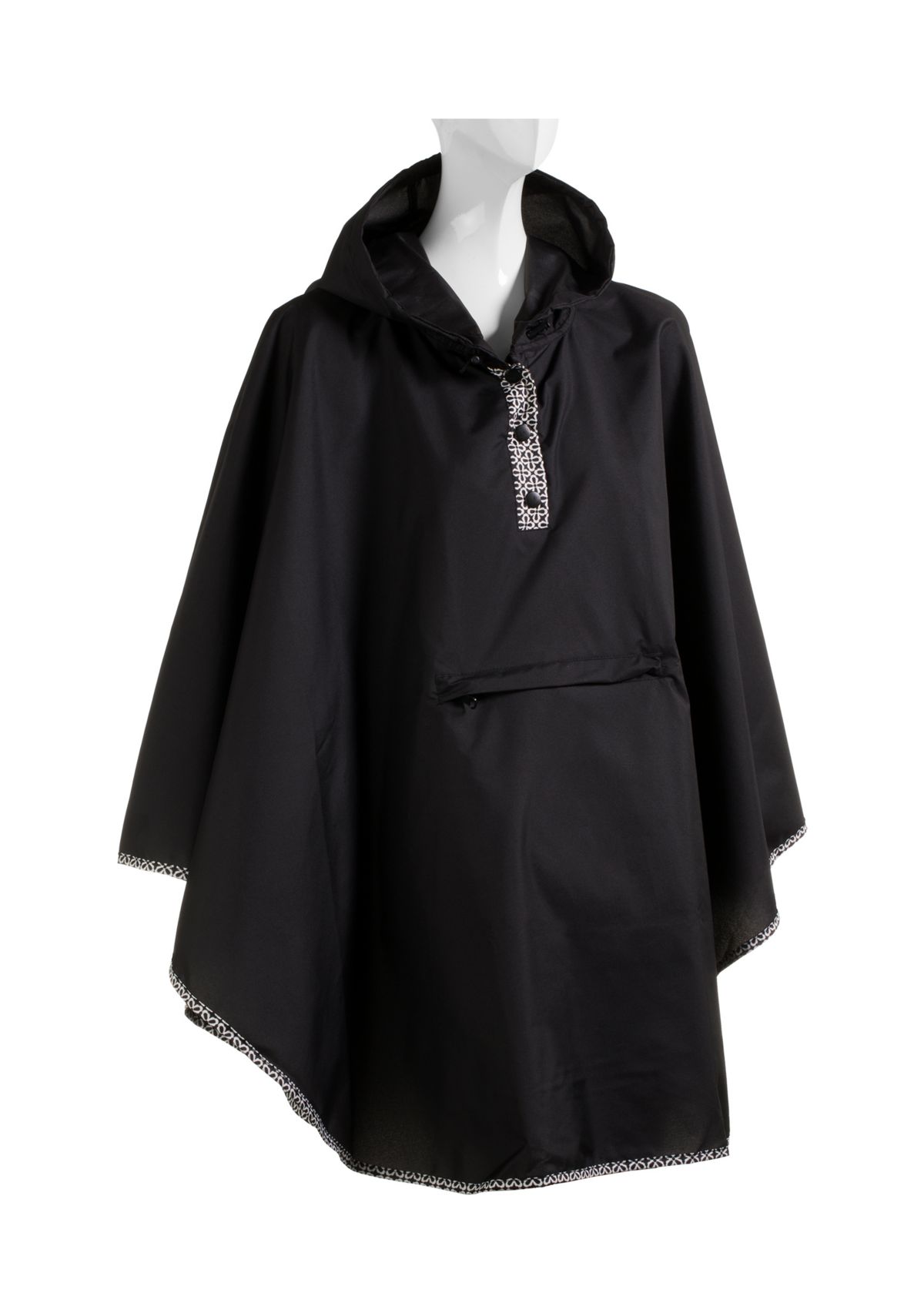 Womens Non Reversible Poncho